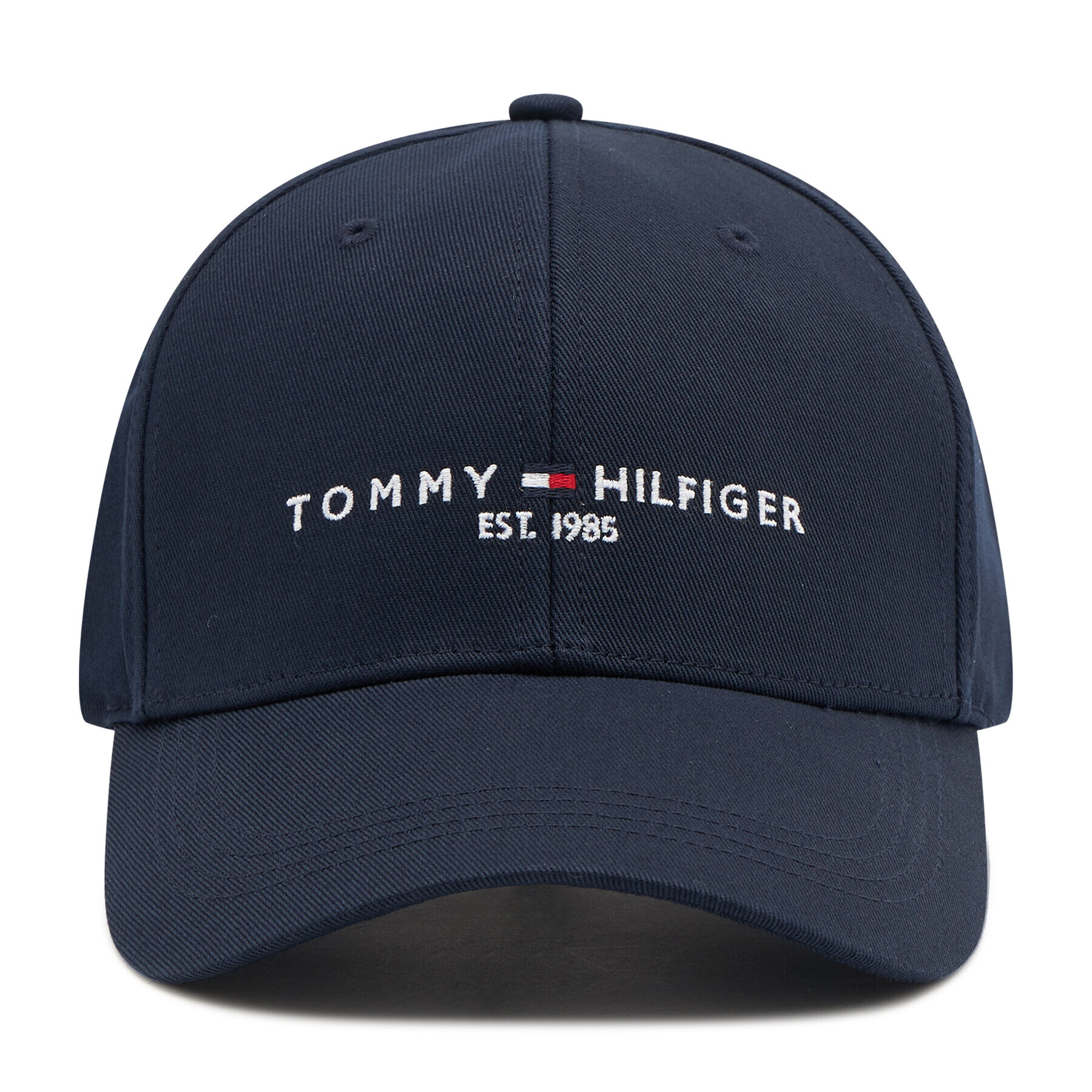 Tommy Hilfiger Шапка с козирка Th Established Cap AM0AM07352 Тъмносин - Pepit.bg