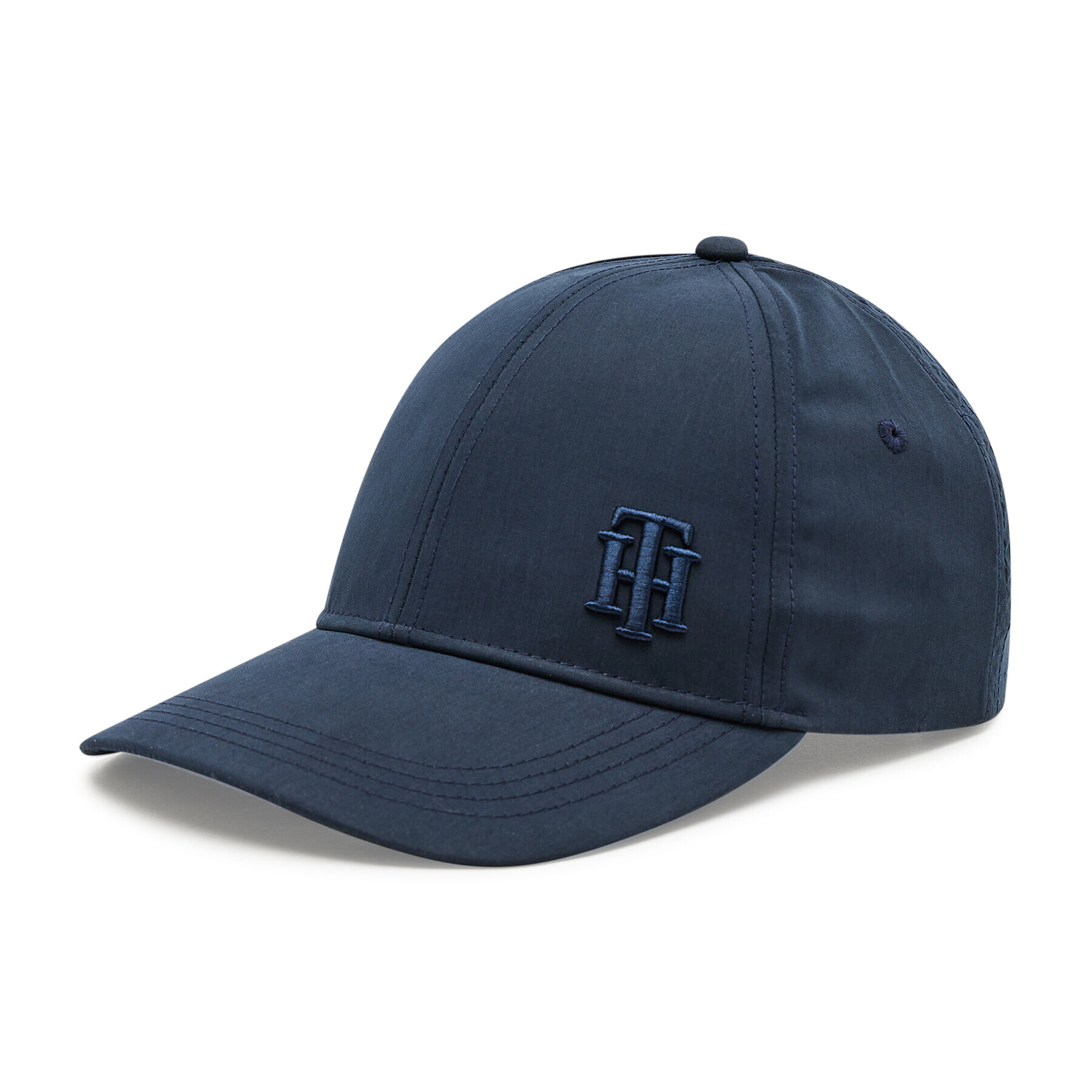 Tommy Hilfiger Шапка с козирка Th Fresh Cap AW0AW10999 Тъмносин - Pepit.bg