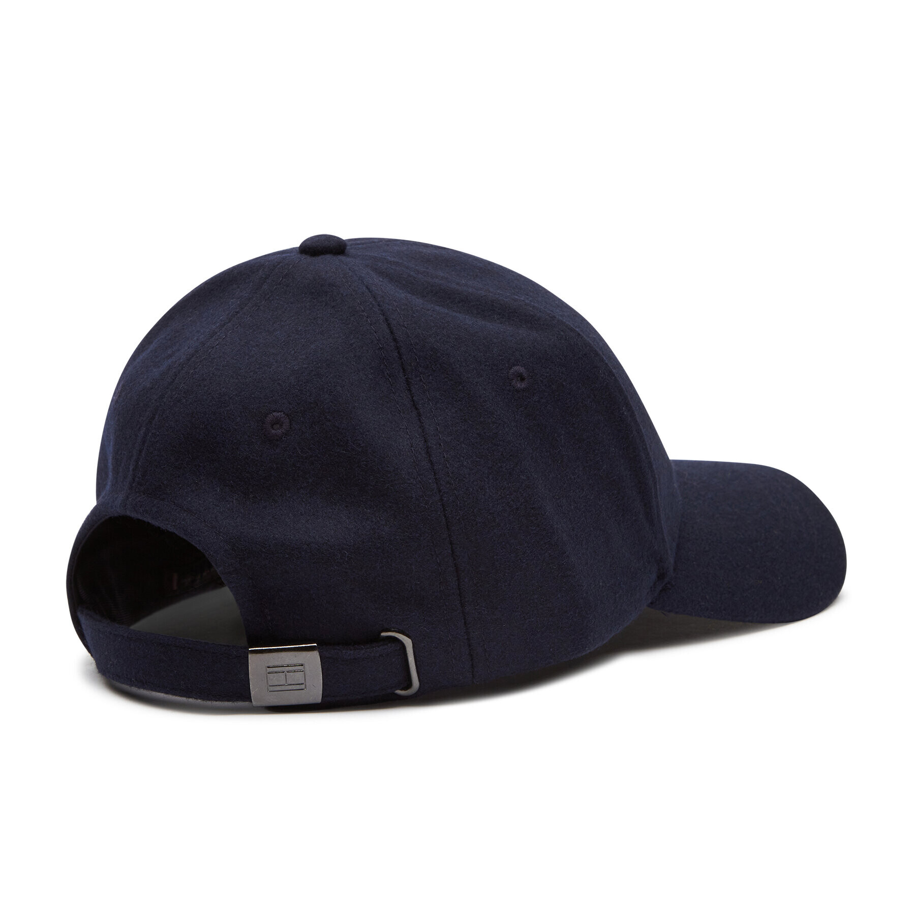 Tommy Hilfiger Шапка с козирка Th Signature Flag Cap AM0AM07037 Тъмносин - Pepit.bg