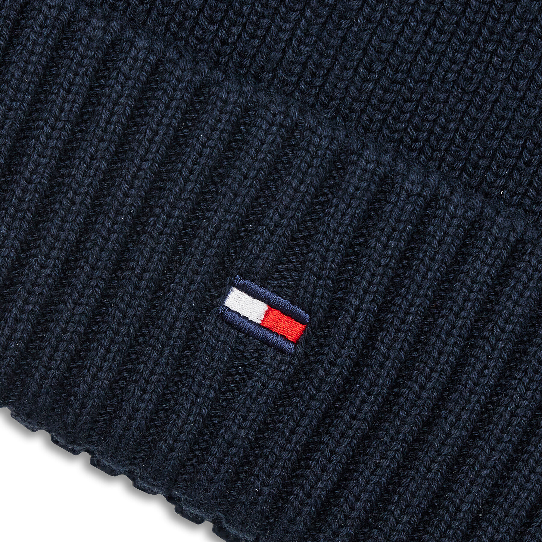 Tommy Hilfiger Шапка Small Flag AU0AU01526 Тъмносин - Pepit.bg