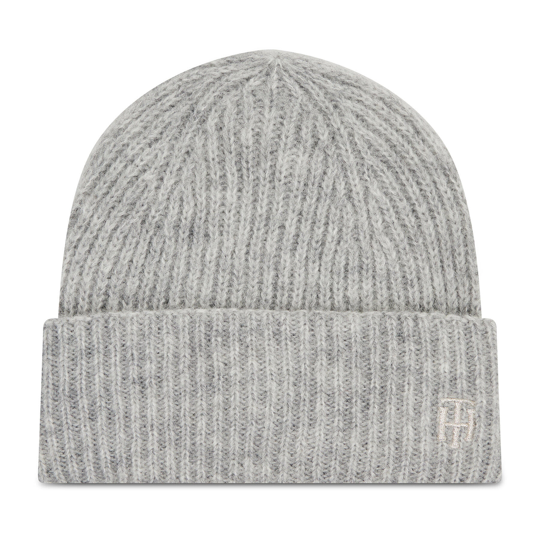 Tommy Hilfiger Шапка Th Effortless Beanie AW0AW10654 Сив - Pepit.bg