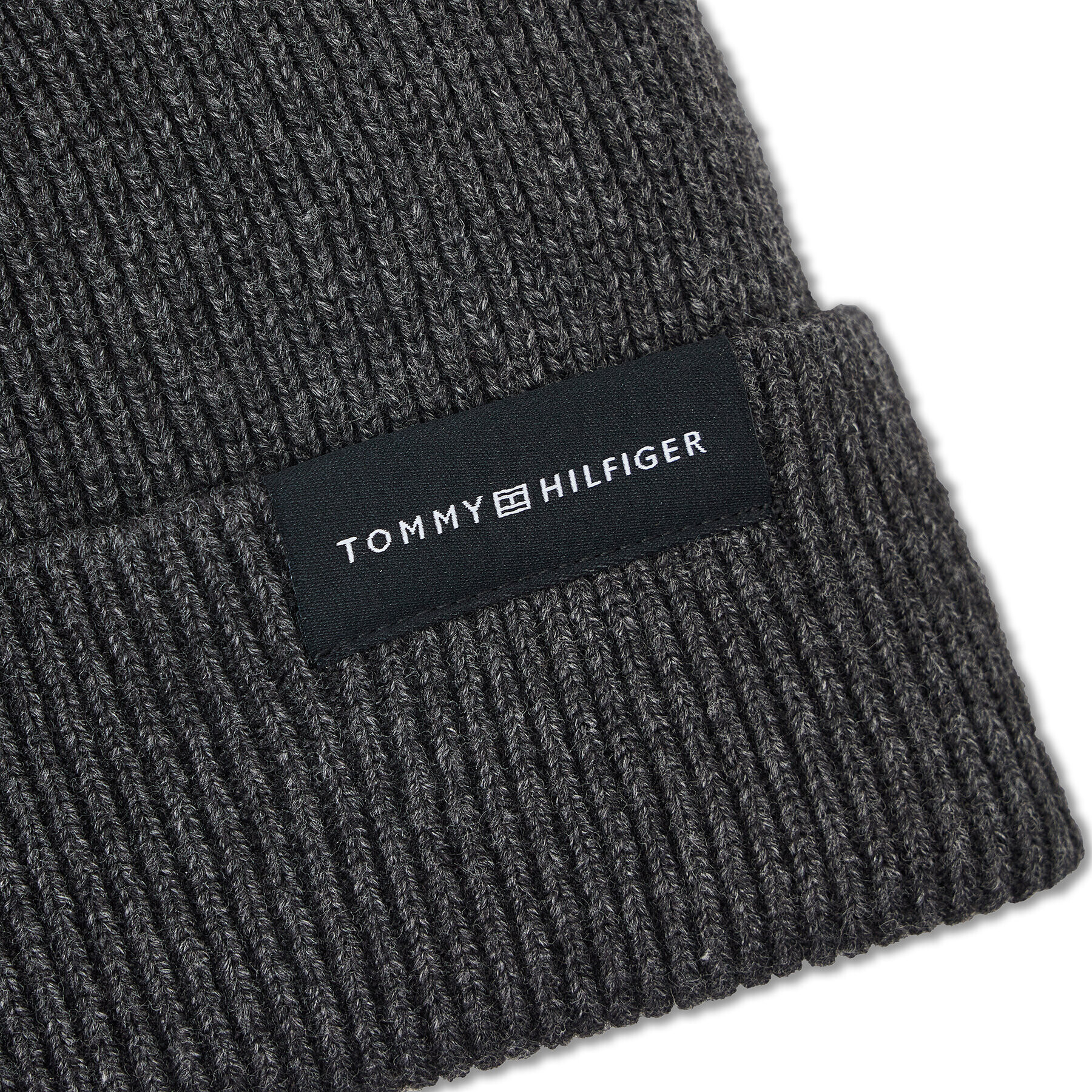 Tommy Hilfiger Шапка Uptown AM0AM07865 Сив - Pepit.bg