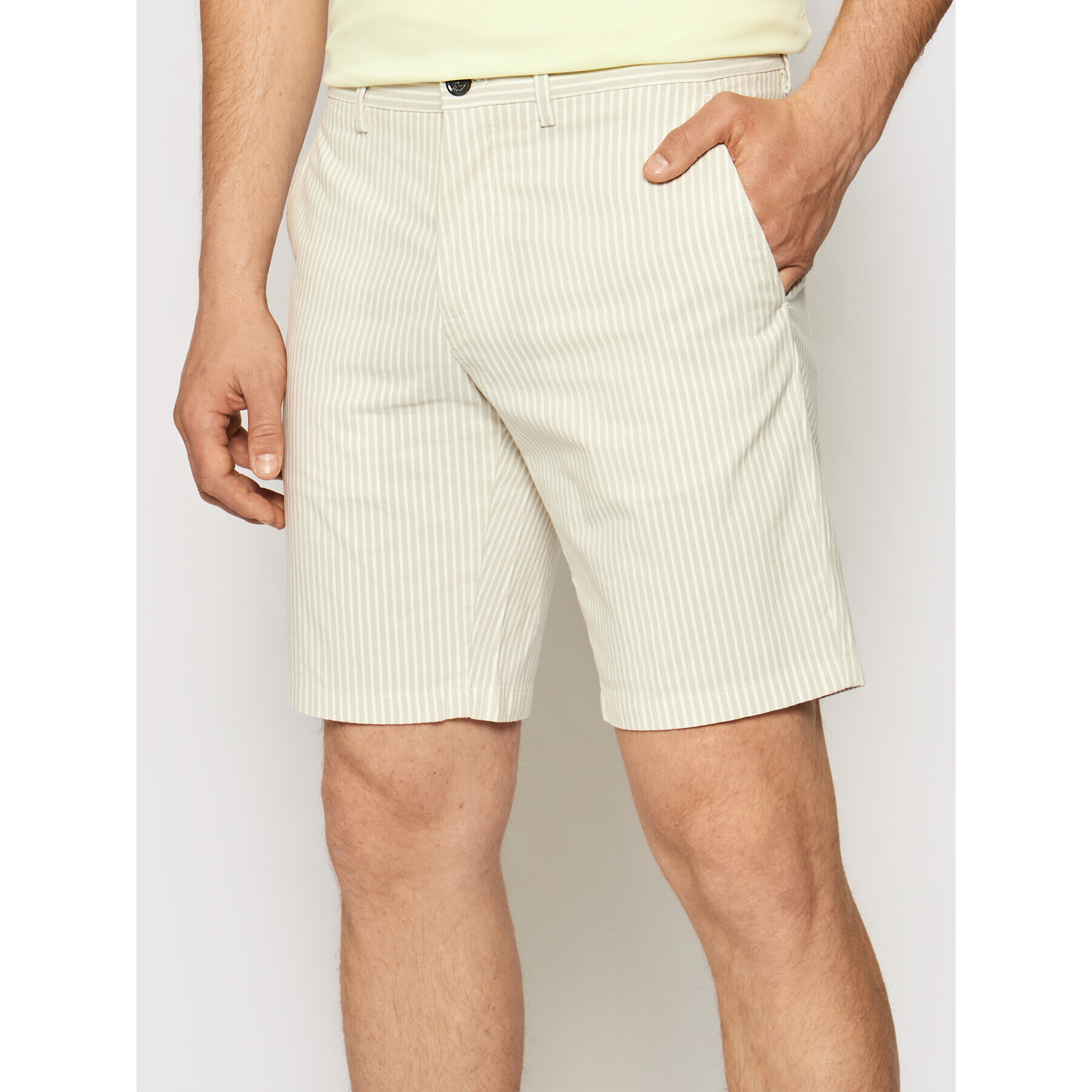 Tommy Hilfiger Шорти от плат Brooklyn MW0MW18348 Сив Regular Fit - Pepit.bg