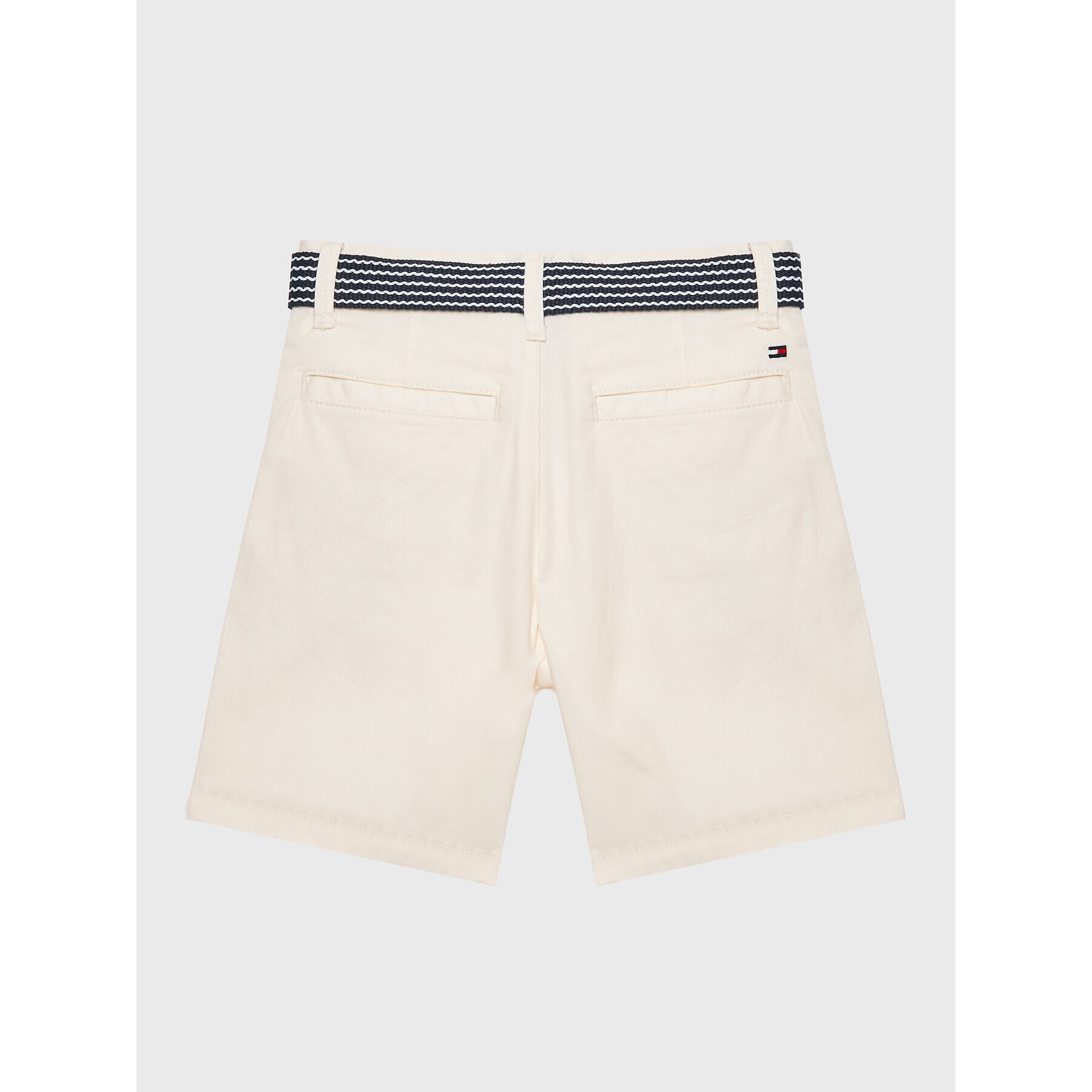 Tommy Hilfiger Шорти от плат Essential KB0KB08127 D Бял Slim Fit - Pepit.bg