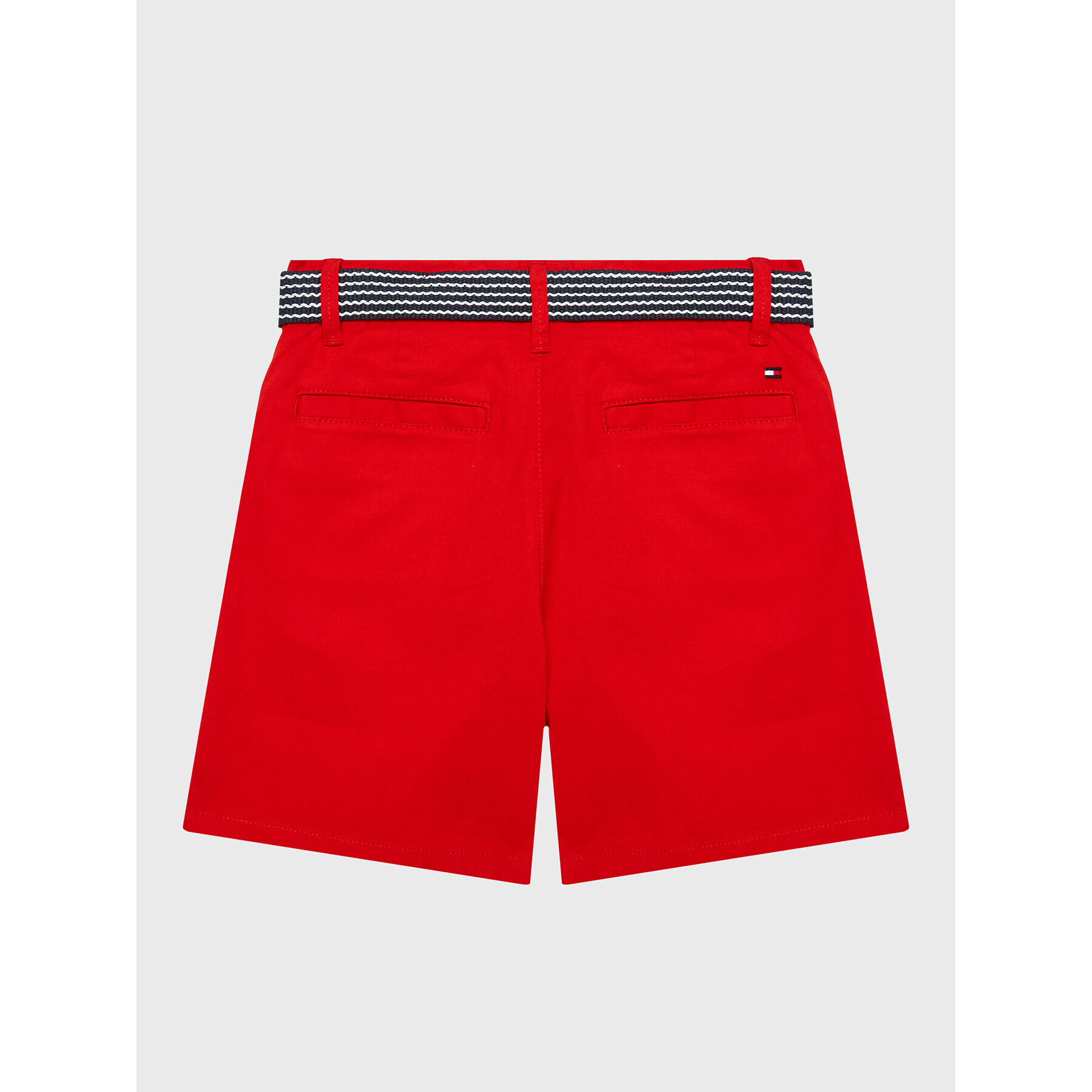 Tommy Hilfiger Шорти от плат Essential KB0KB08127 D Червен Slim Fit - Pepit.bg