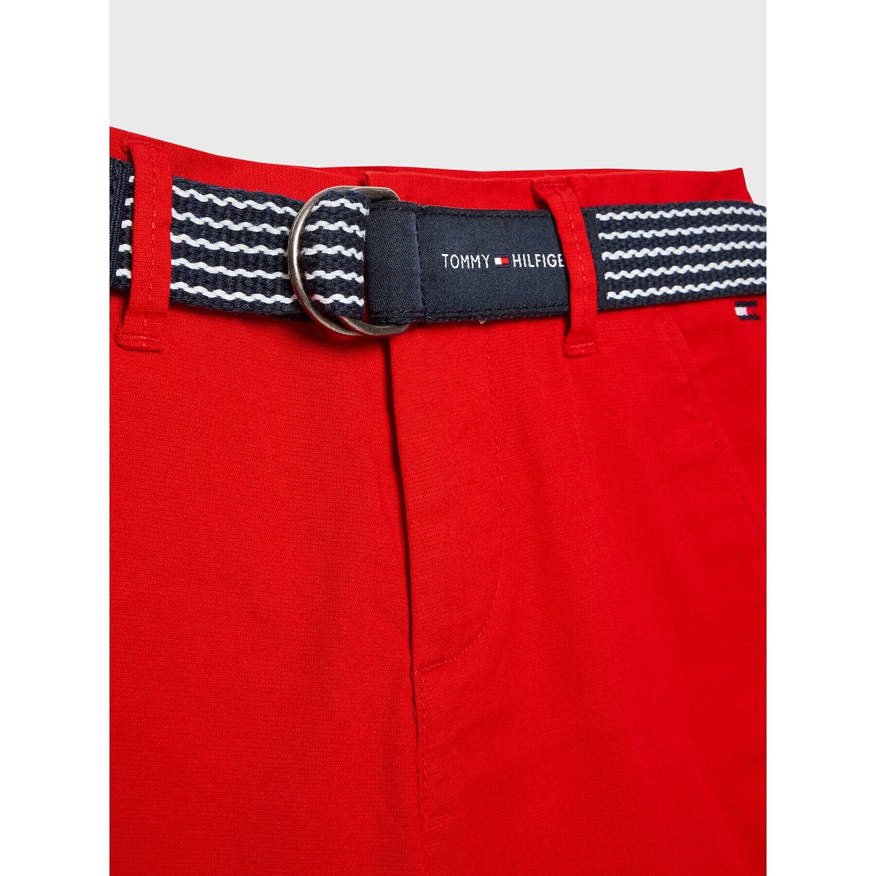 Tommy Hilfiger Шорти от плат Essential KB0KB08127 D Червен Slim Fit - Pepit.bg