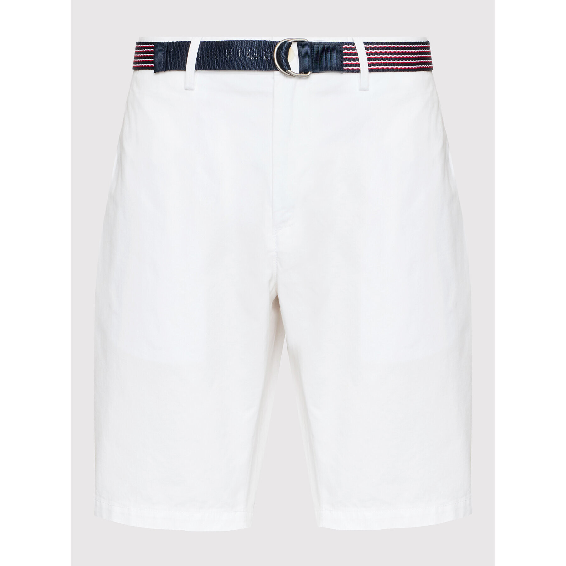 Tommy Hilfiger Шорти от плат Harlem MW0MW26620 Бял Relaxed Fit - Pepit.bg