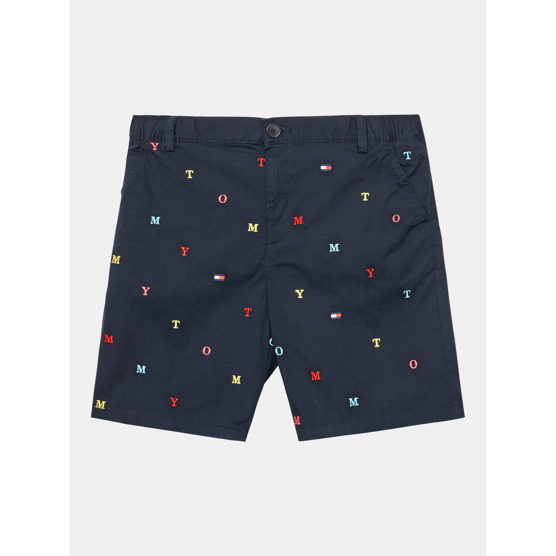 Tommy Hilfiger Шорти от плат KB0KB08125 D Тъмносин Regular Fit - Pepit.bg