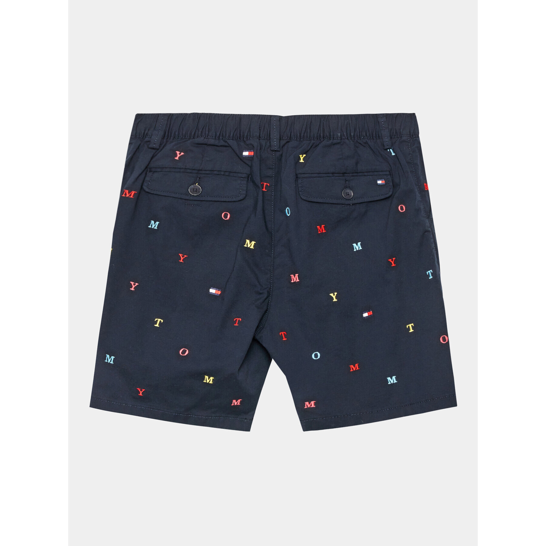 Tommy Hilfiger Шорти от плат KB0KB08125 D Тъмносин Regular Fit - Pepit.bg