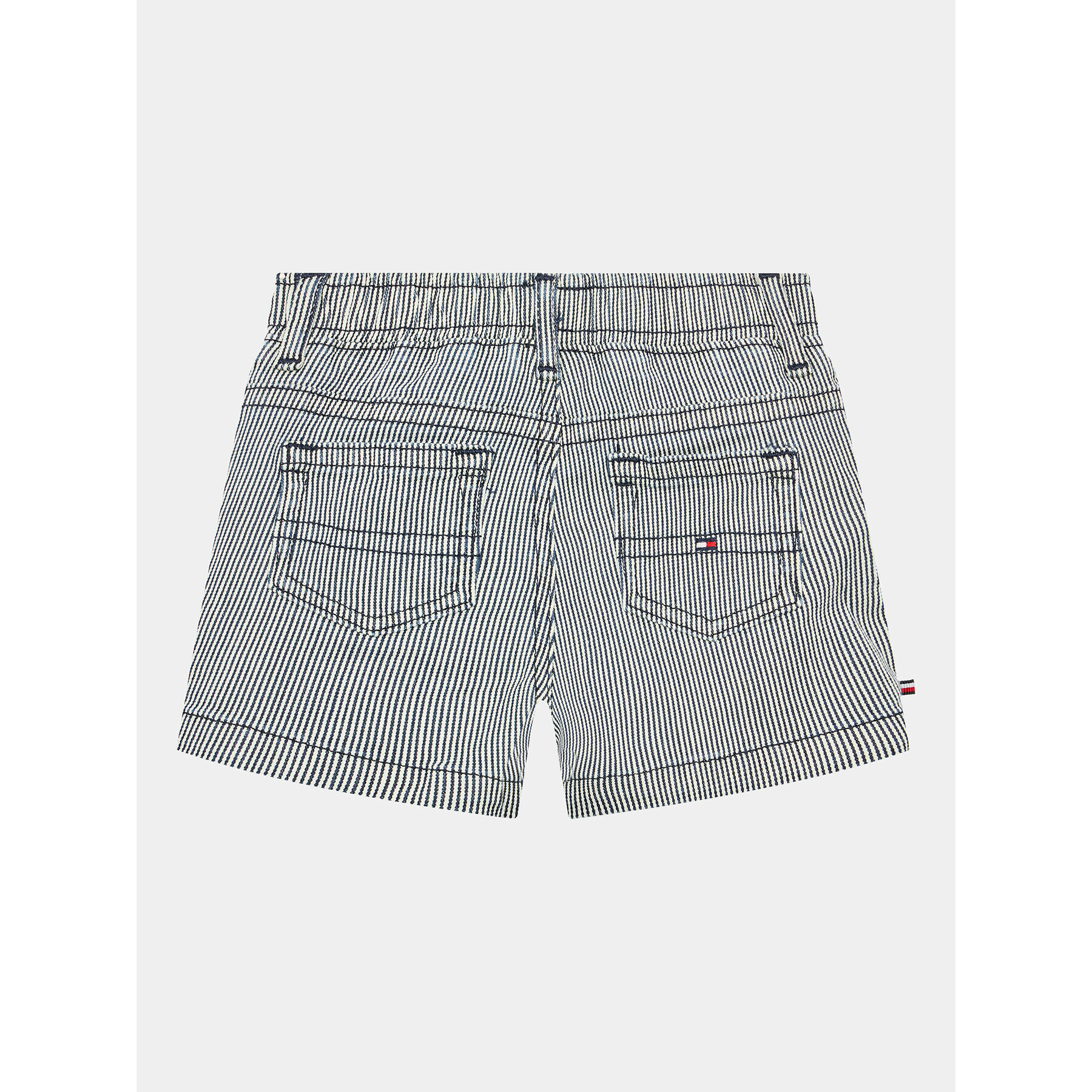 Tommy Hilfiger Шорти от плат KN0KN01619 Тъмносин Regular Fit - Pepit.bg