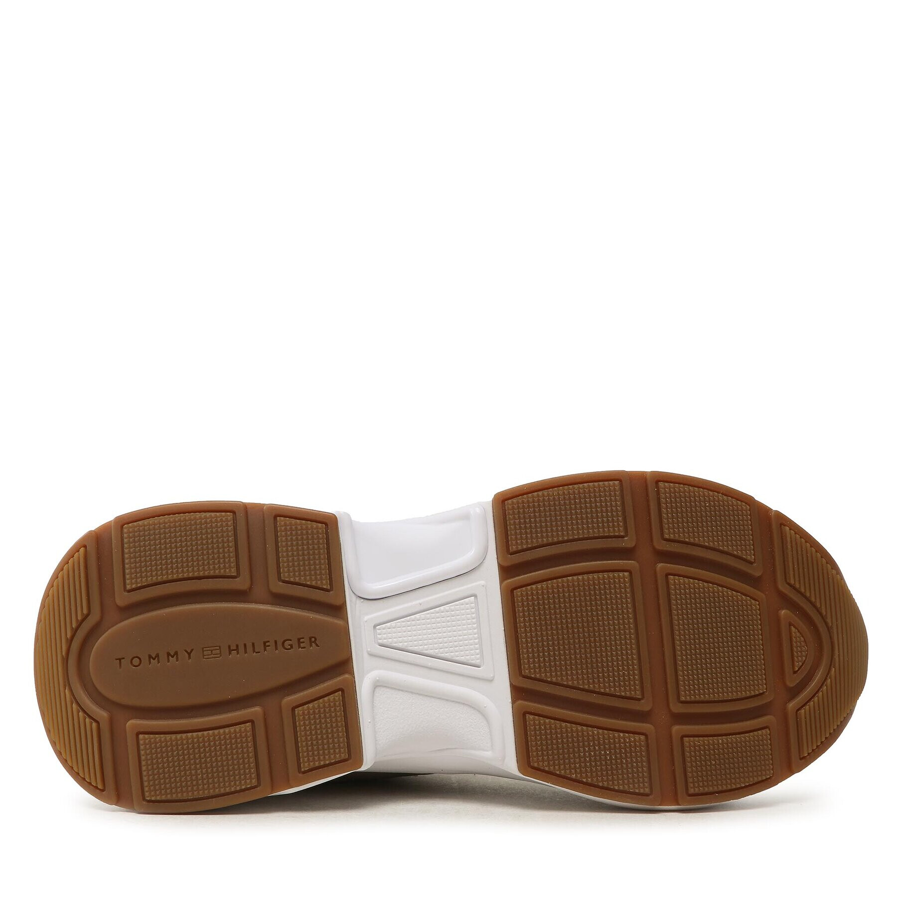 Tommy Hilfiger Сникърси Chunky Th Runner FW0FW07386 Бял - Pepit.bg