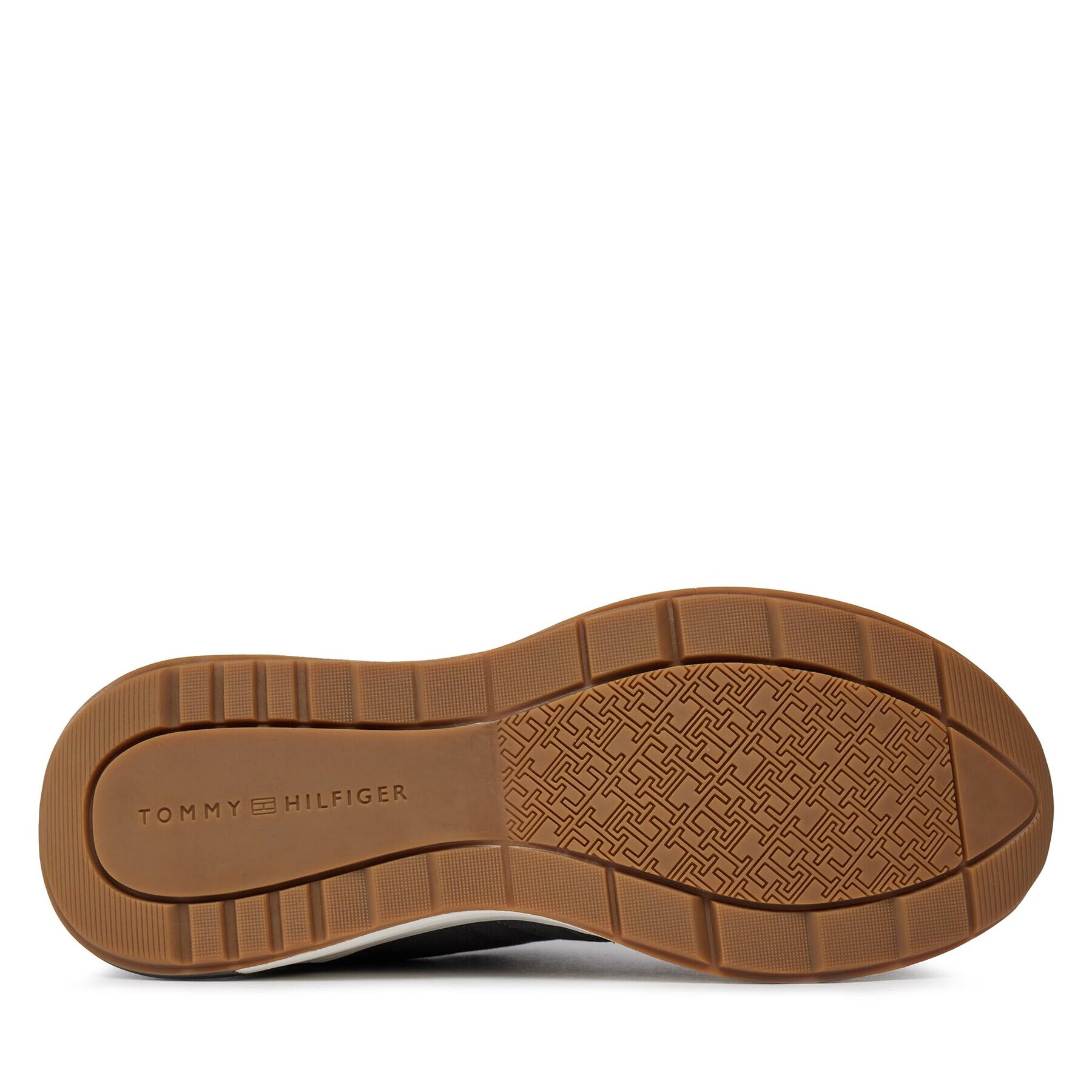 Tommy Hilfiger Сникърси Classic Elevated Runner Mix FM0FM04876 Сив - Pepit.bg