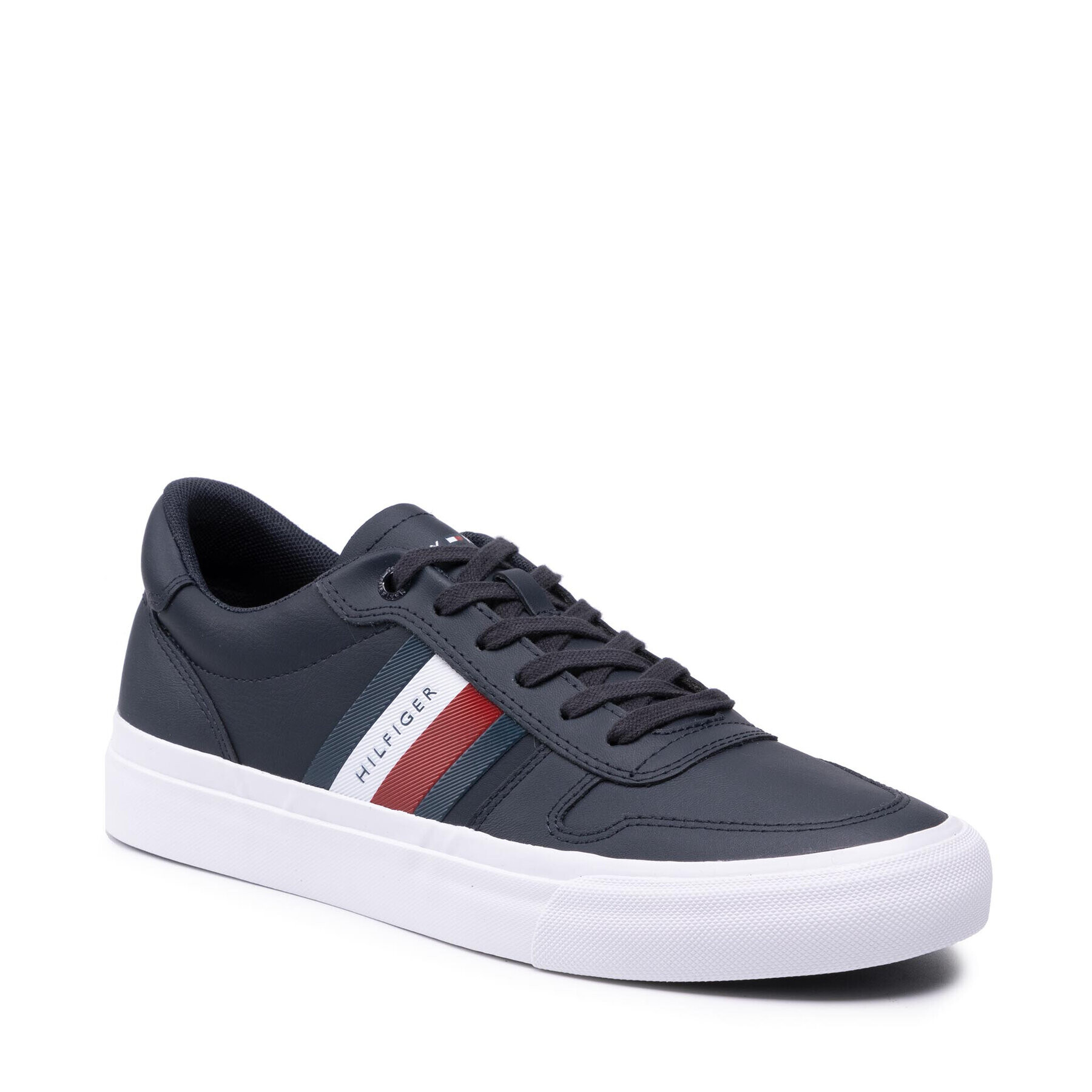 Tommy Hilfiger Сникърси Core Corporate Stripes FM0FM03623 Тъмносин - Pepit.bg