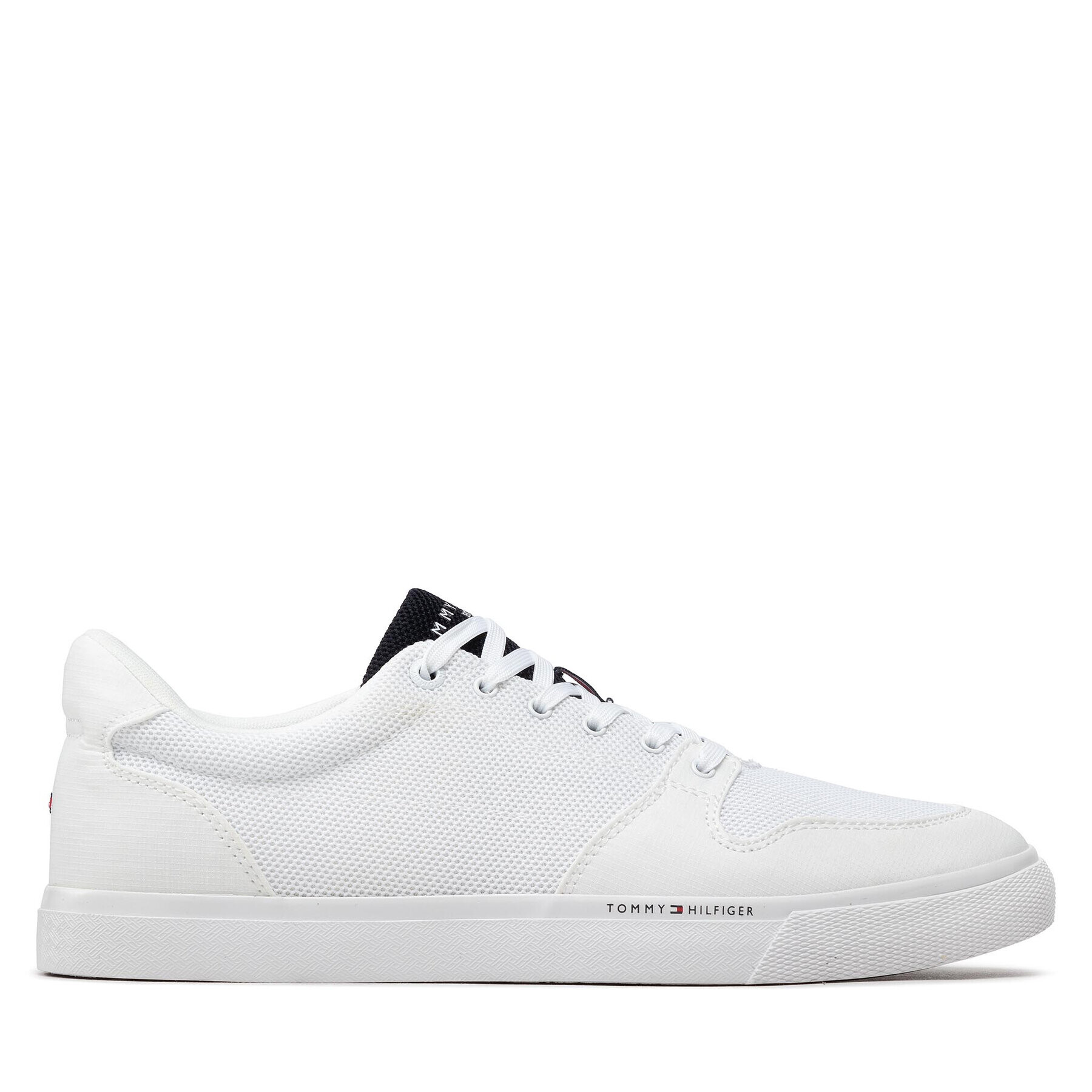 Tommy Hilfiger Сникърси Core Mix Mesh Vulc FM0FM04035 Бял - Pepit.bg