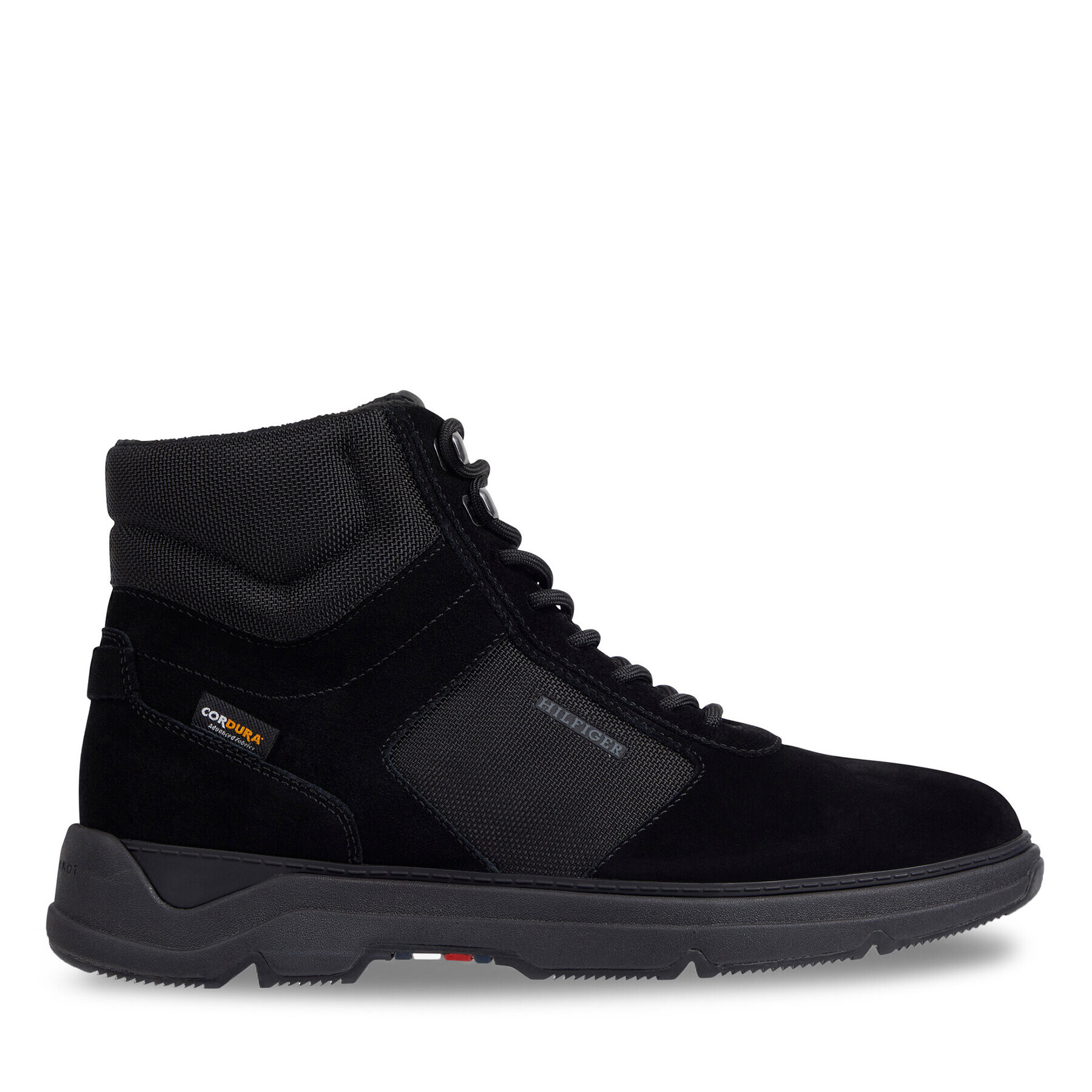 Tommy Hilfiger Сникърси Core W Mix Cordura Hybrid Boot FM0FM04807 Черен - Pepit.bg