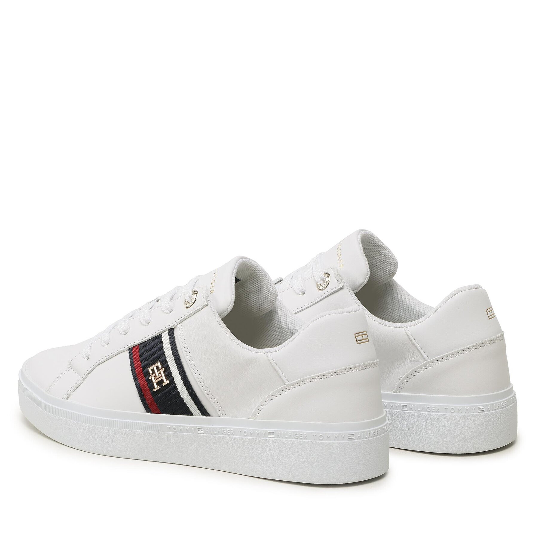 Tommy Hilfiger Сникърси Corp Webbing FW0FW07379 Бял - Pepit.bg