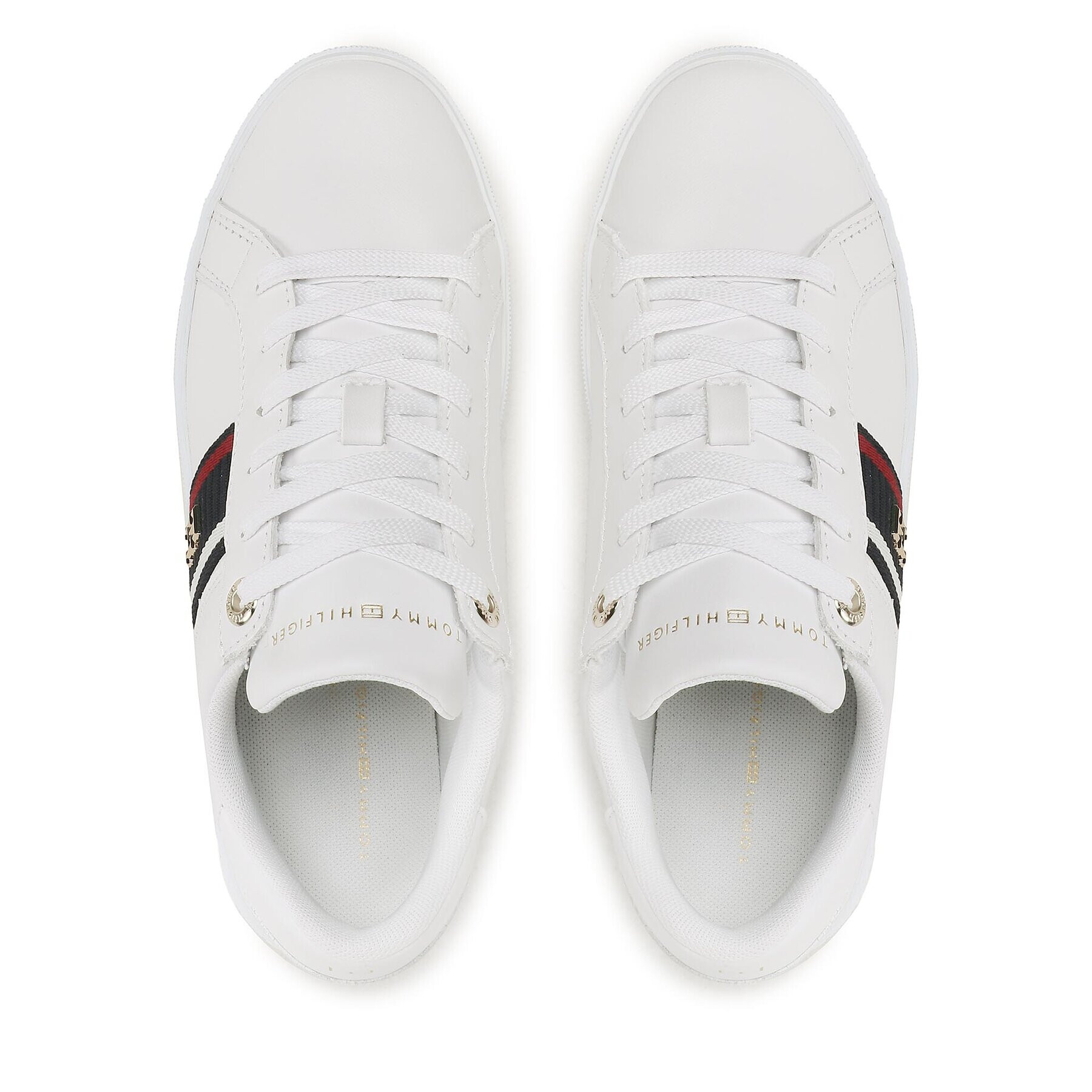 Tommy Hilfiger Сникърси Corp Webbing FW0FW07379 Бял - Pepit.bg
