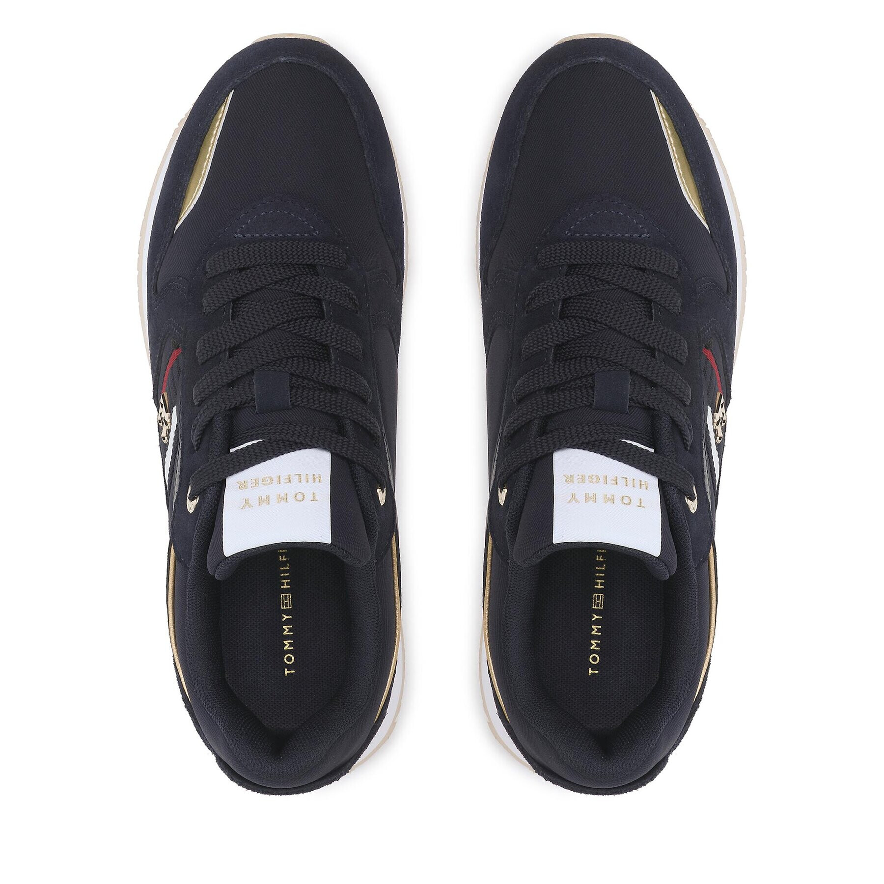 Tommy Hilfiger Сникърси Corp Webbing Runner FW0FW07383 Тъмносин - Pepit.bg
