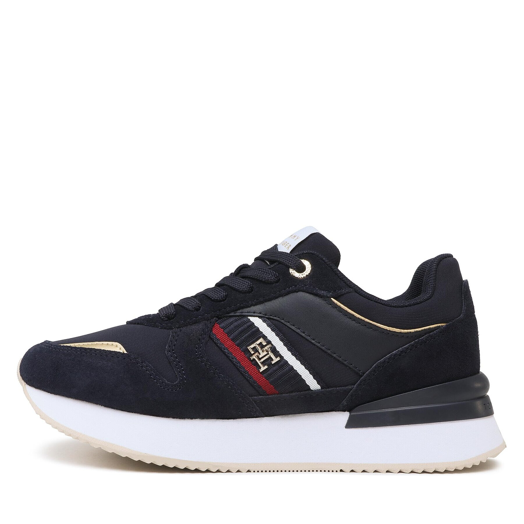 Tommy Hilfiger Сникърси Corp Webbing Runner FW0FW07383 Тъмносин - Pepit.bg