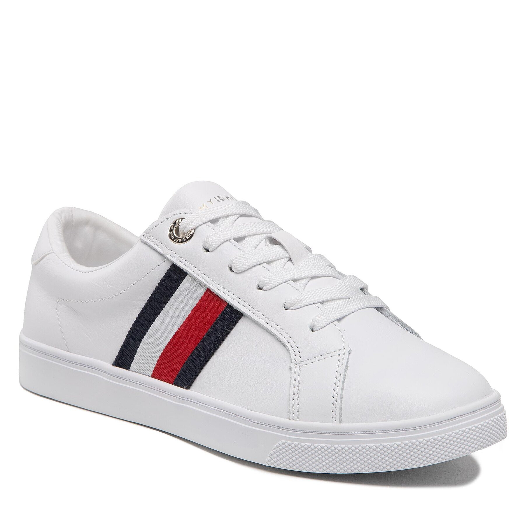 Tommy Hilfiger Сникърси Corp Webbing Sneaker FW0FW06721 Бял - Pepit.bg