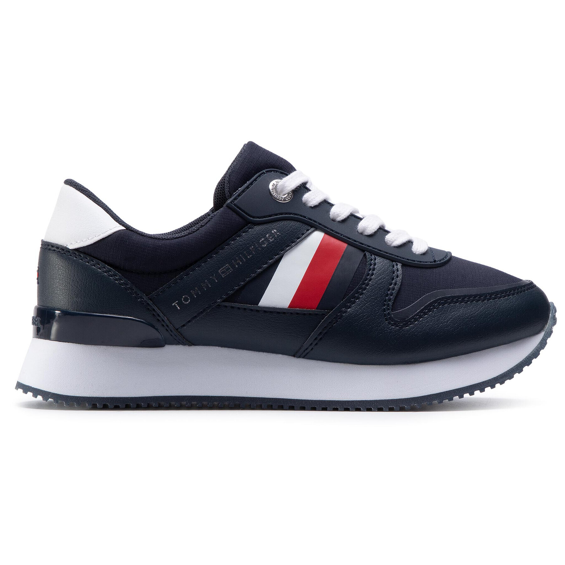 Tommy Hilfiger Сникърси Corporate Active City Sneaker FW0FW04685 Тъмносин - Pepit.bg