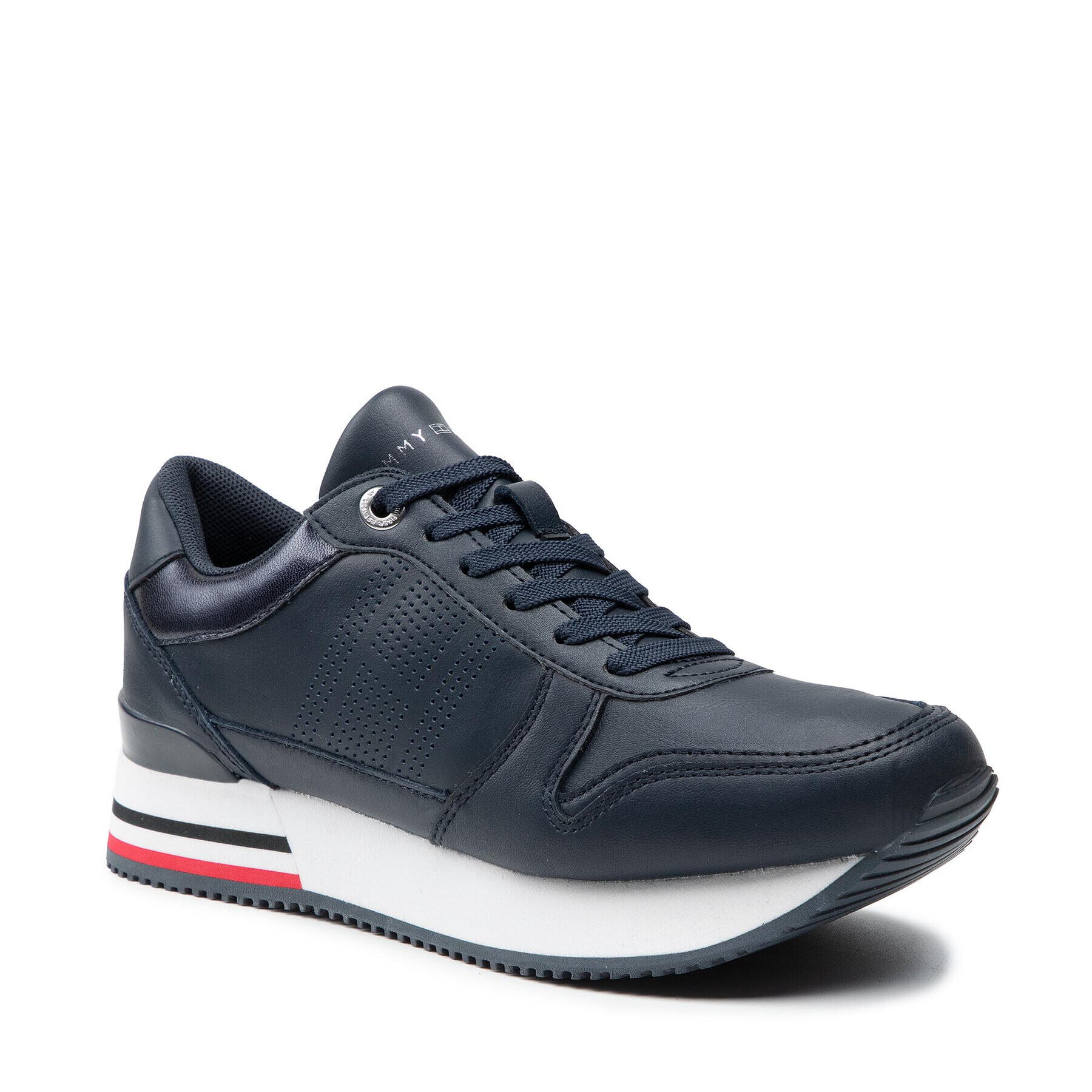 Tommy Hilfiger Сникърси Corporate Active City Sneaker FW0FW05800 Тъмносин - Pepit.bg