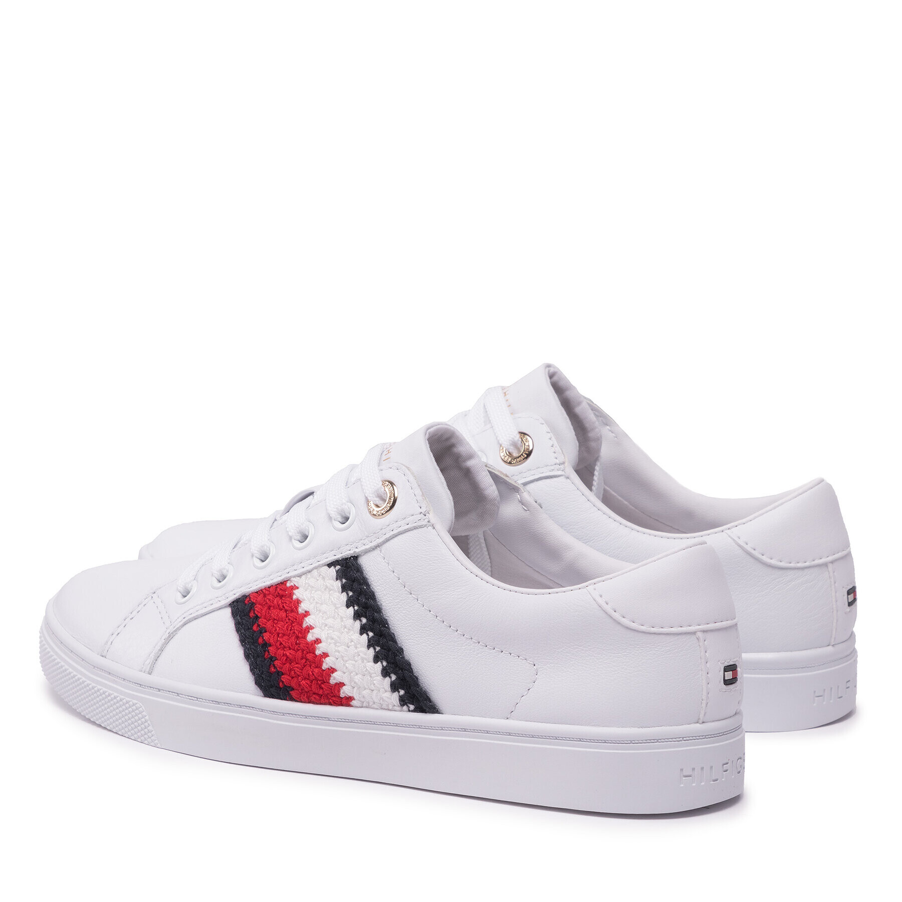 Tommy Hilfiger Сникърси Corporate Cupsole Sneaker FW0FW06457 Бял - Pepit.bg
