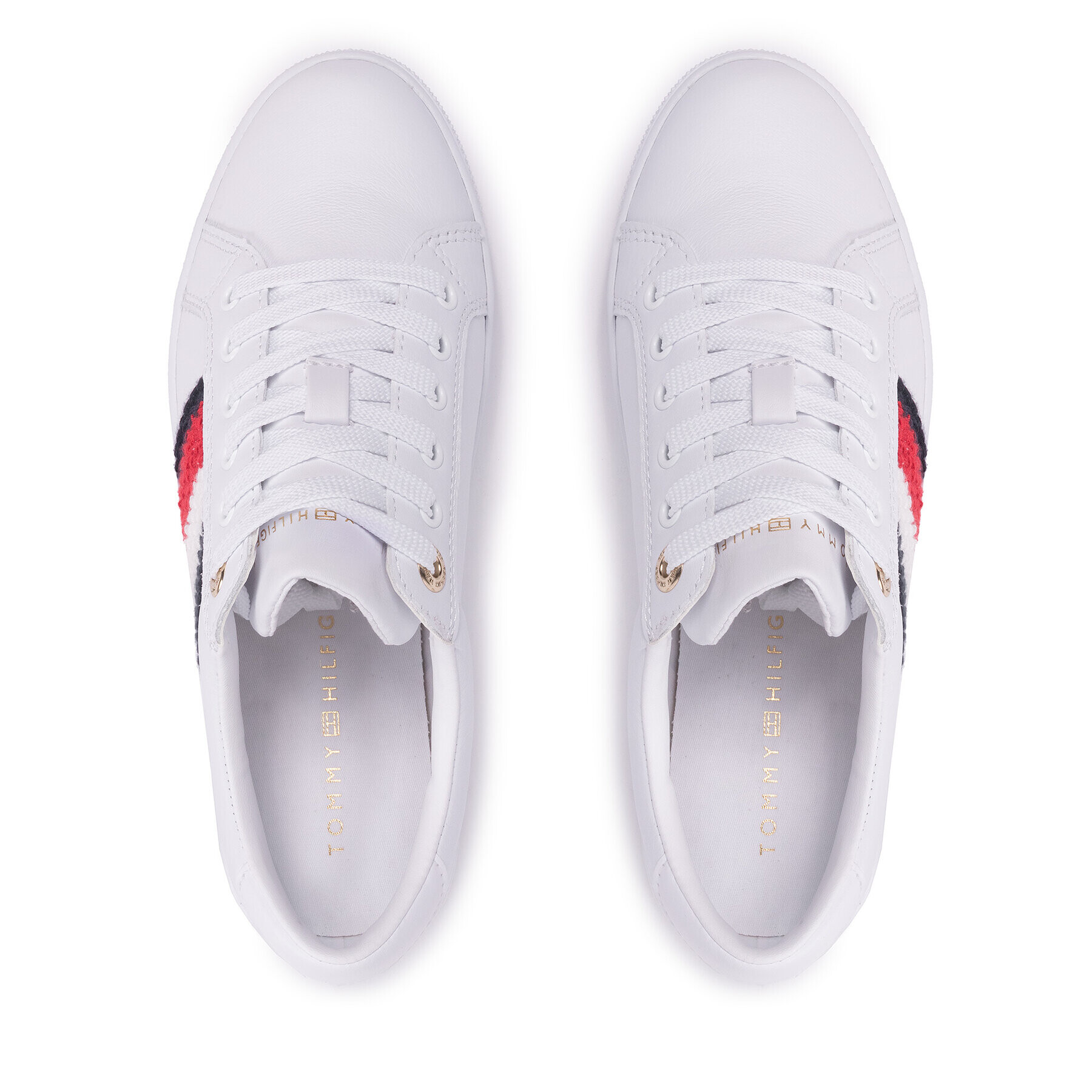Tommy Hilfiger Сникърси Corporate Cupsole Sneaker FW0FW06457 Бял - Pepit.bg