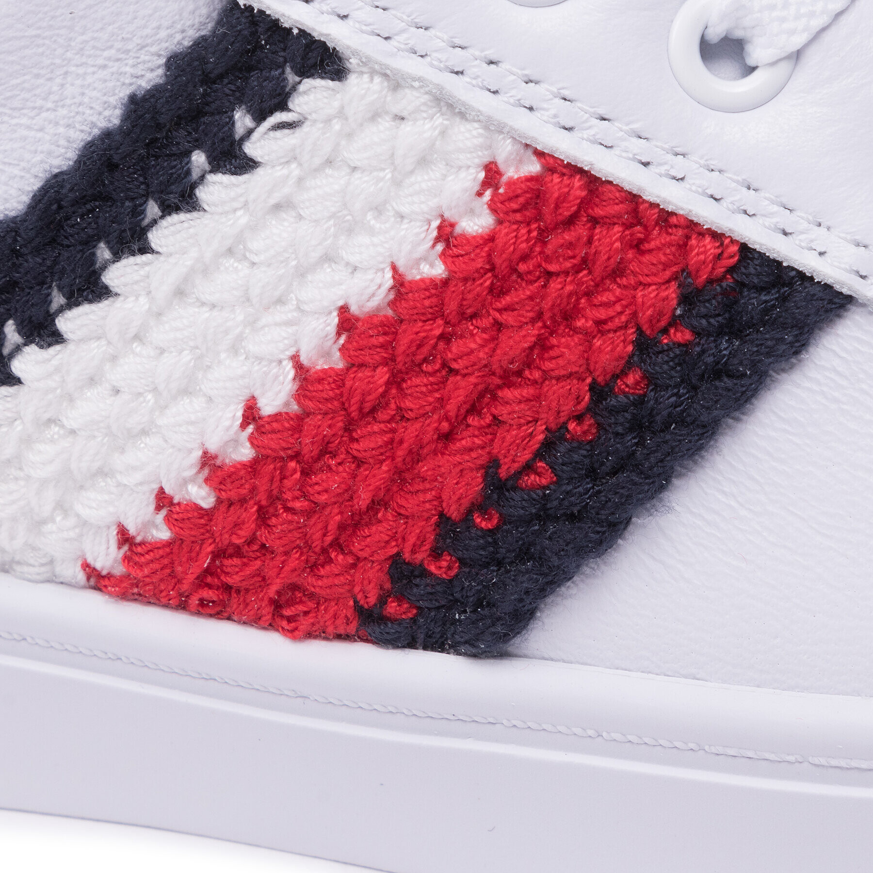 Tommy Hilfiger Сникърси Corporate Cupsole Sneaker FW0FW06457 Бял - Pepit.bg