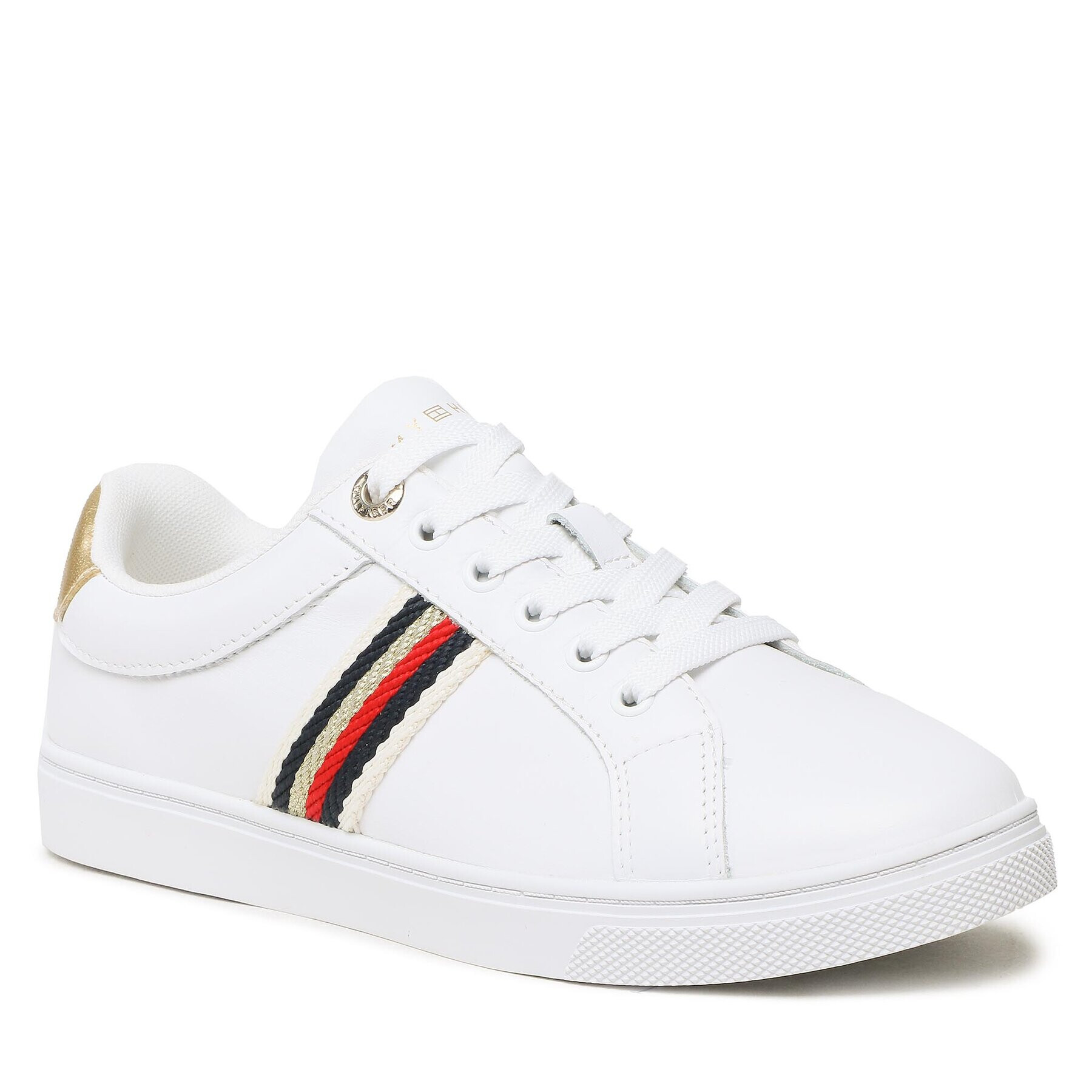 Tommy Hilfiger Сникърси Corporate Webbing Sneaker FW0FW07117 Бял - Pepit.bg