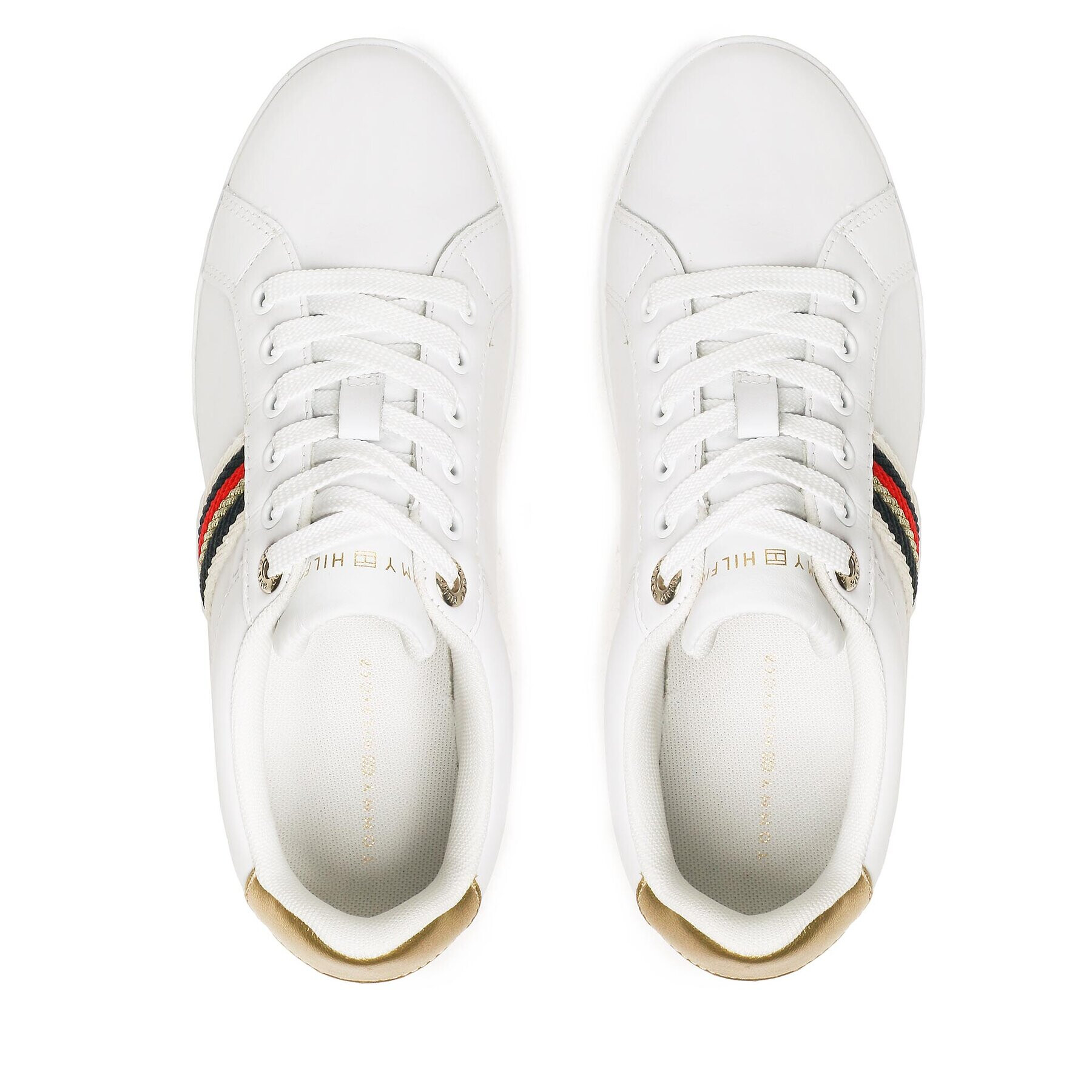 Tommy Hilfiger Сникърси Corporate Webbing Sneaker FW0FW07117 Бял - Pepit.bg