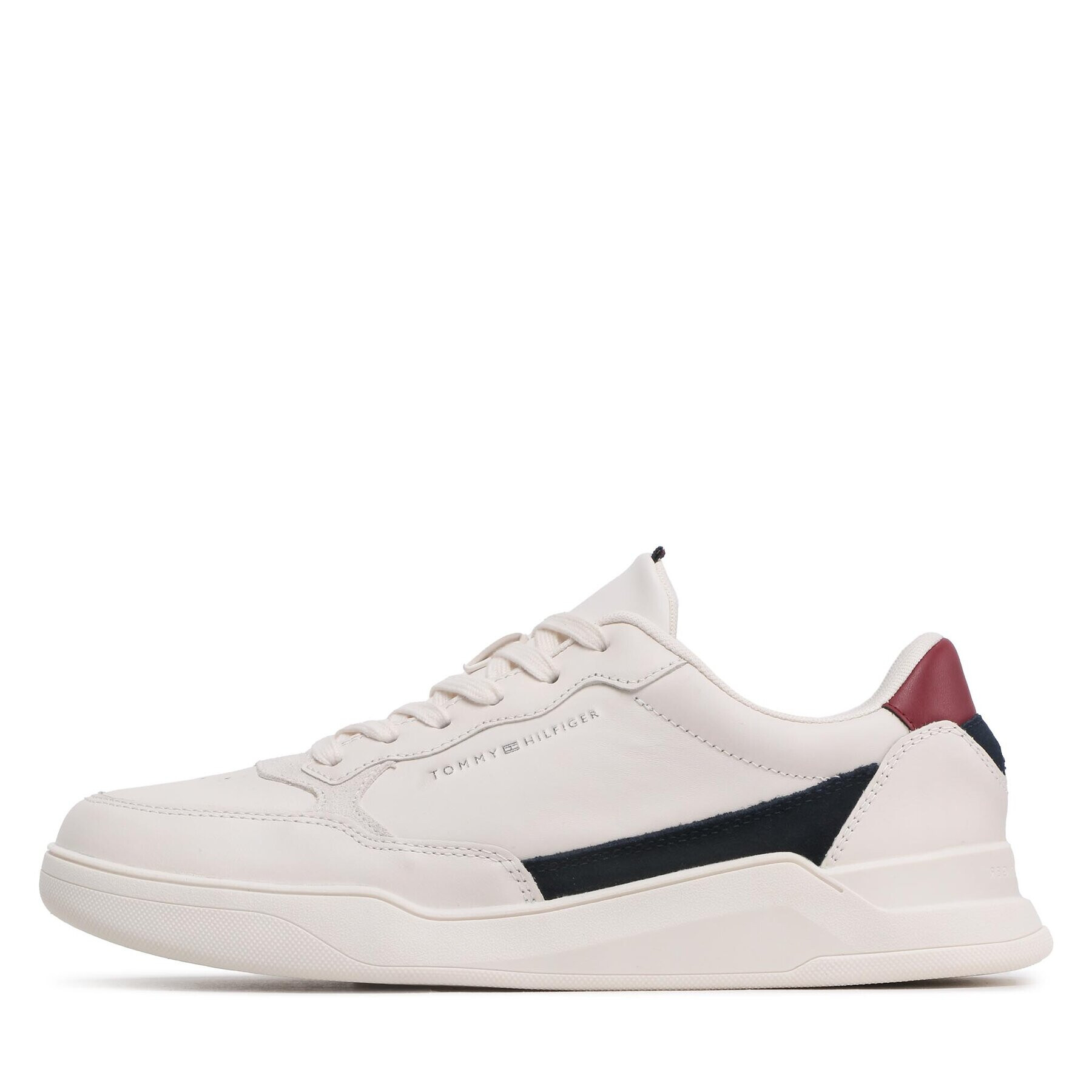 Tommy Hilfiger Сникърси Elevated Cupsole Leather FM0FM04490 Бежов - Pepit.bg