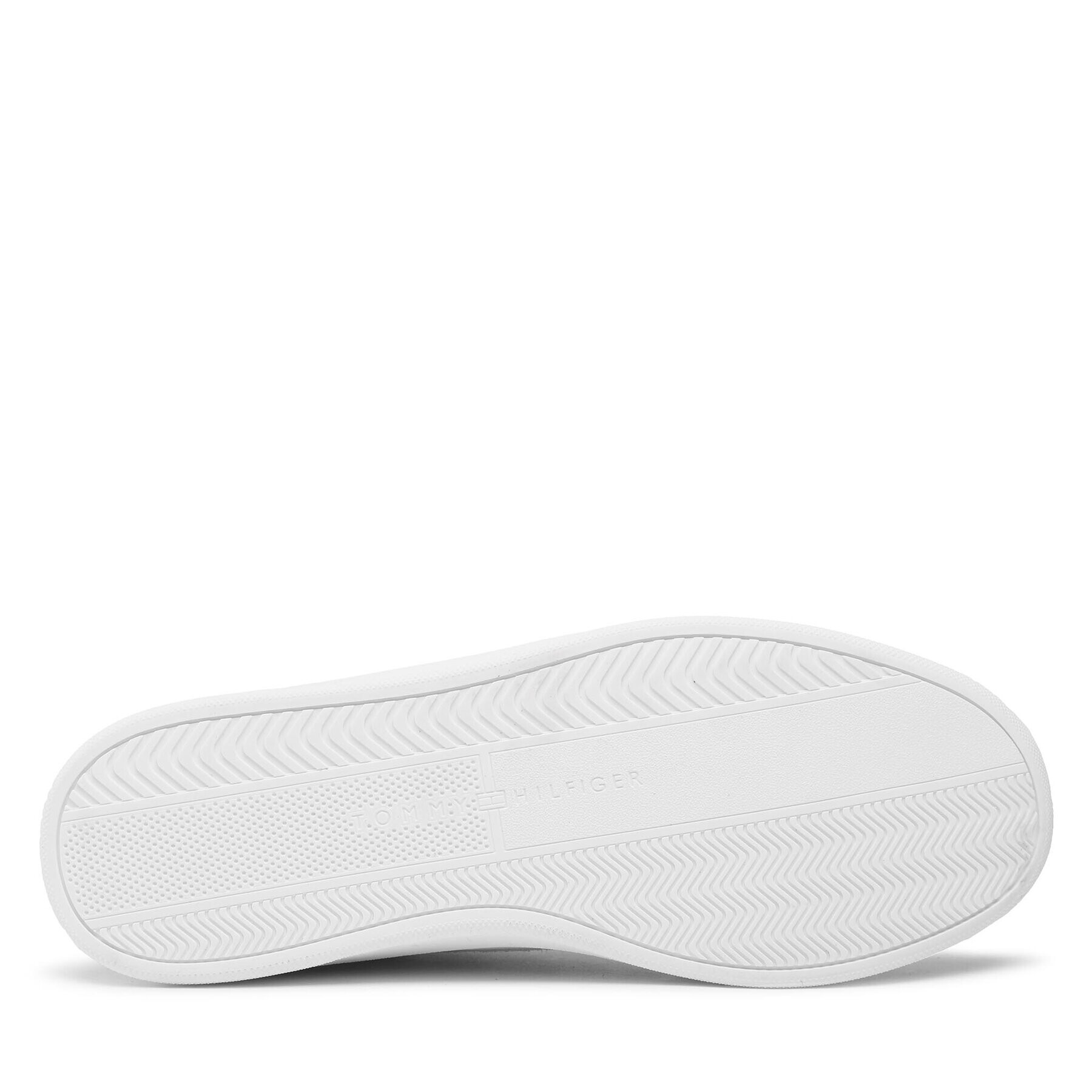 Tommy Hilfiger Сникърси Elevated Cupsole Leather Mix FM0FM04358 Бял - Pepit.bg