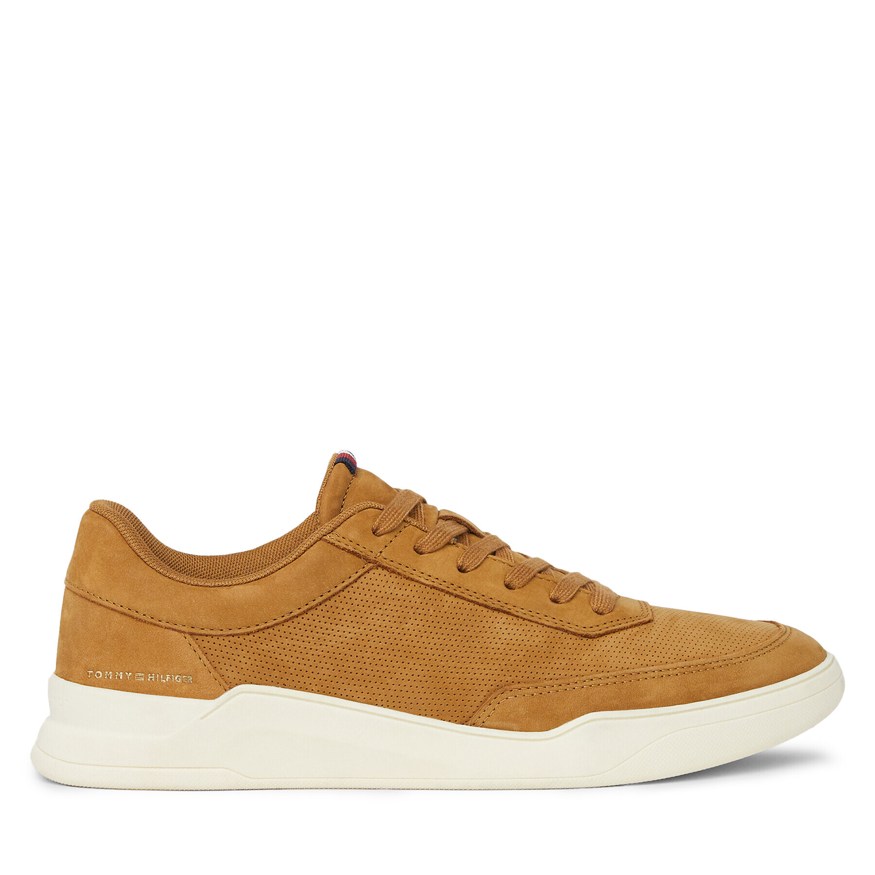 Tommy Hilfiger Сникърси Elevated Cupsole Nubuck FM0FM04933 Кафяв - Pepit.bg