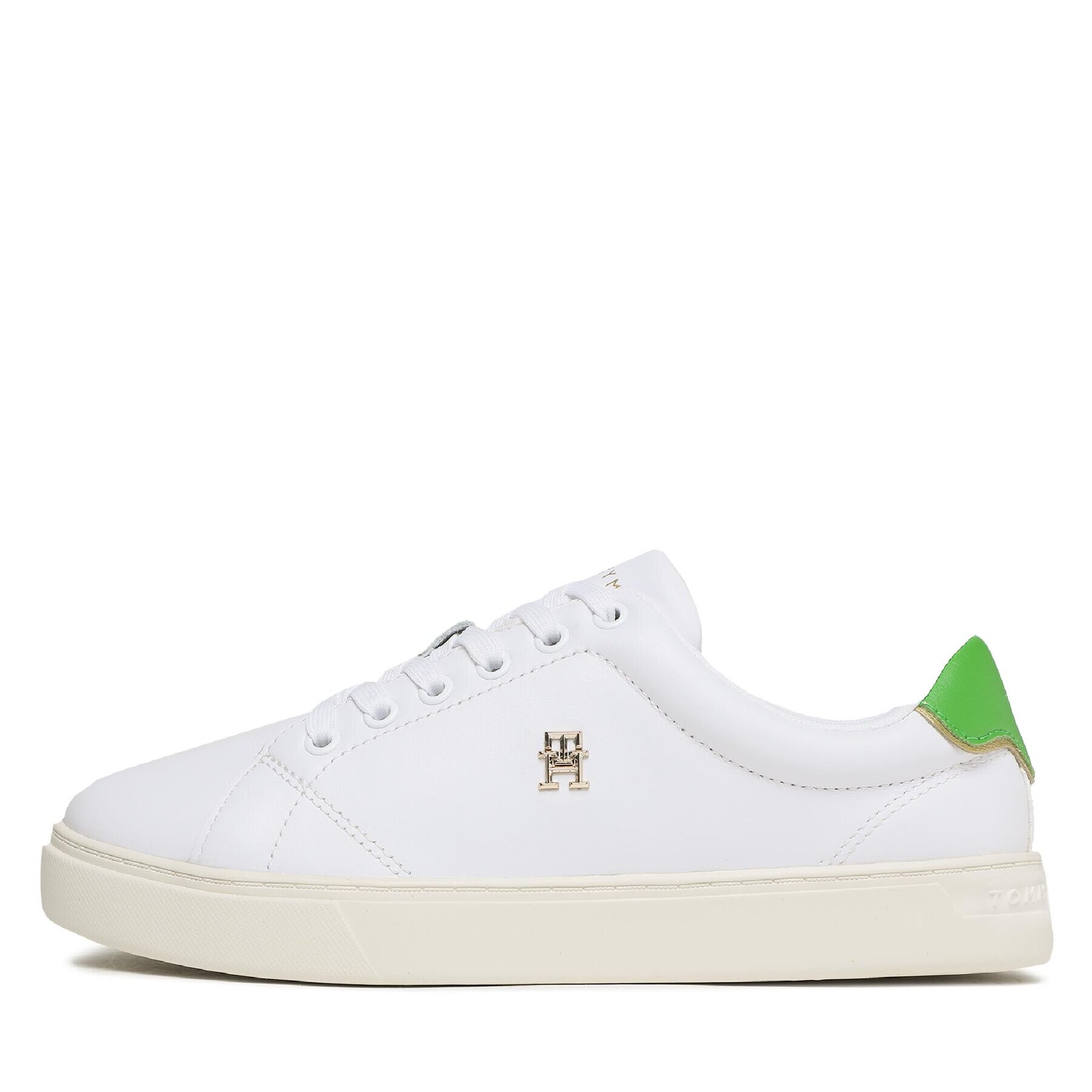 Tommy Hilfiger Сникърси Elevated Essential Court Sneaker FW0FW06965 Бял - Pepit.bg