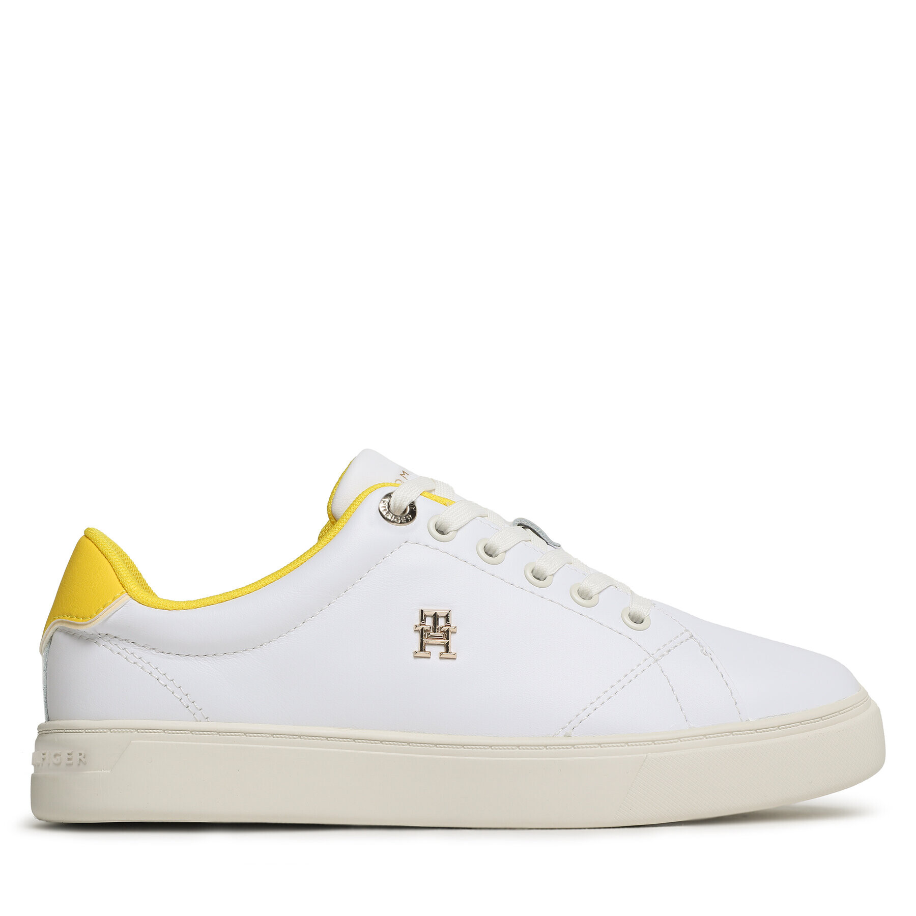Tommy Hilfiger Сникърси Elevated Essential Court Sneaker FW0FW07377 Бял - Pepit.bg