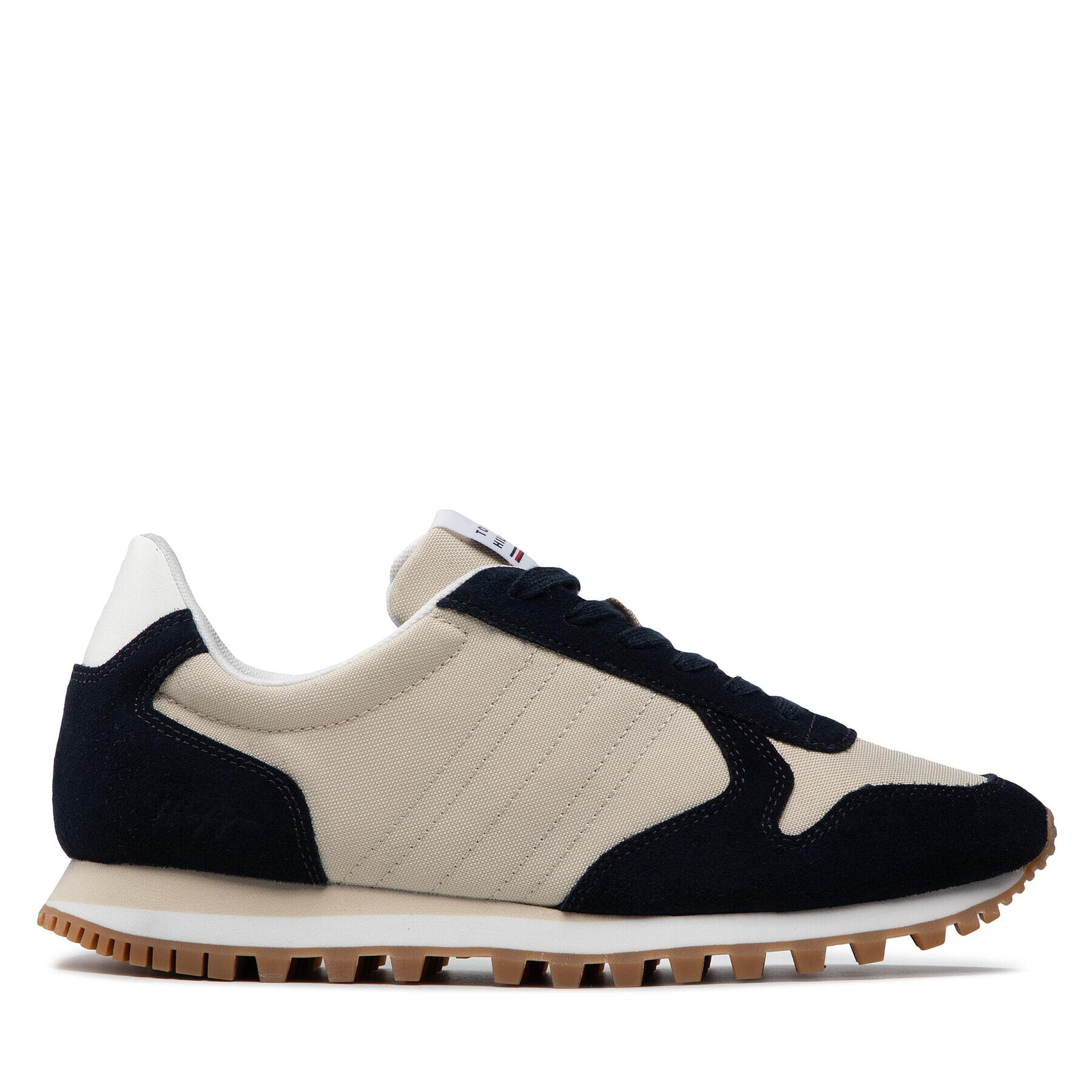 Tommy Hilfiger Сникърси Elevated Eva Runner Mix FM0FM04028 Бежов - Pepit.bg