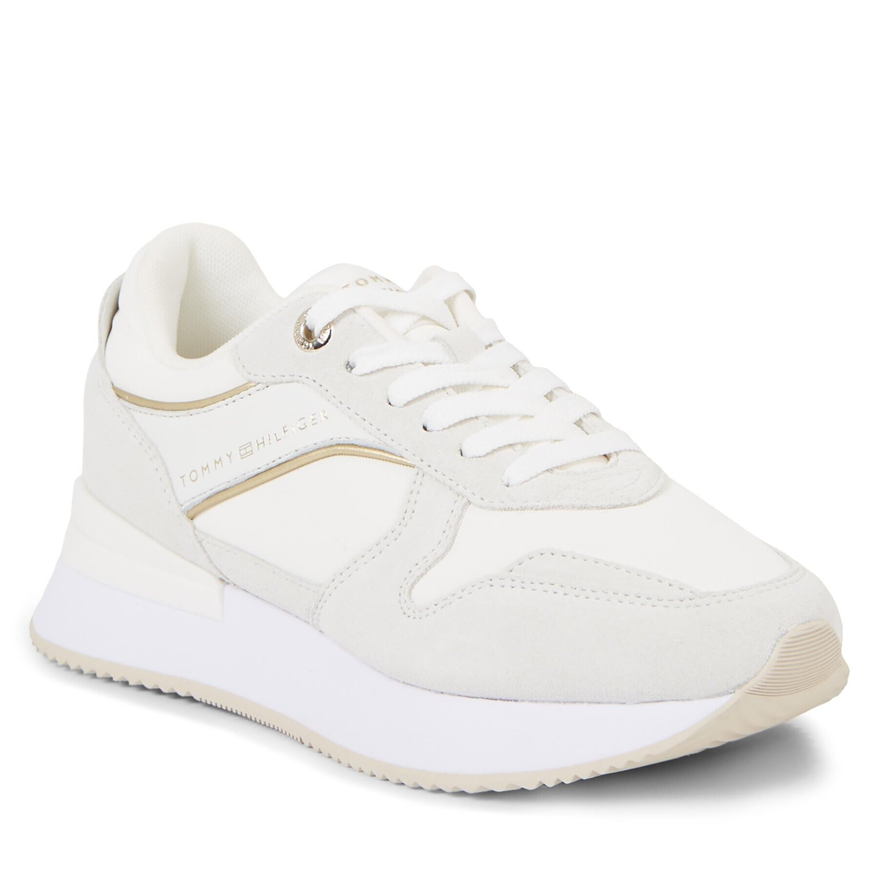 Tommy Hilfiger Сникърси Elevated Feminine Runner FW0FW07594 Бял - Pepit.bg