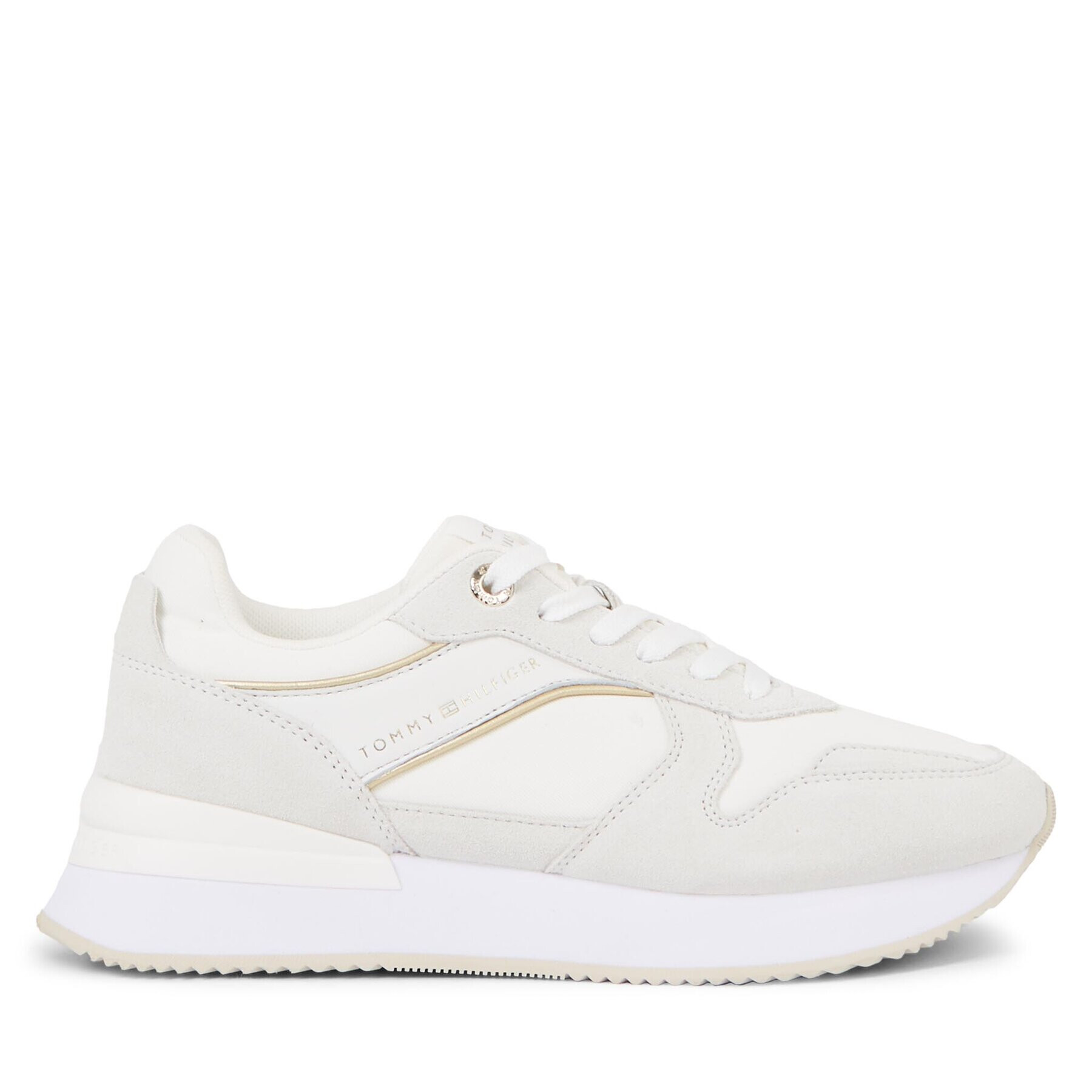 Tommy Hilfiger Сникърси Elevated Feminine Runner FW0FW07594 Бял - Pepit.bg