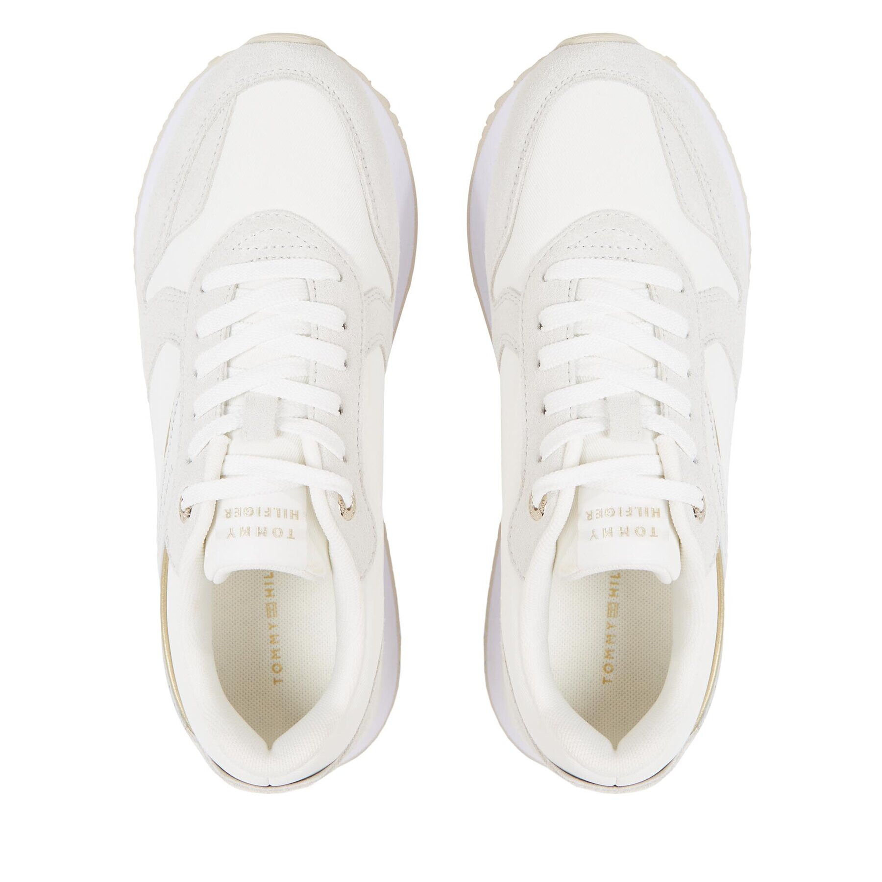 Tommy Hilfiger Сникърси Elevated Feminine Runner FW0FW07594 Бял - Pepit.bg