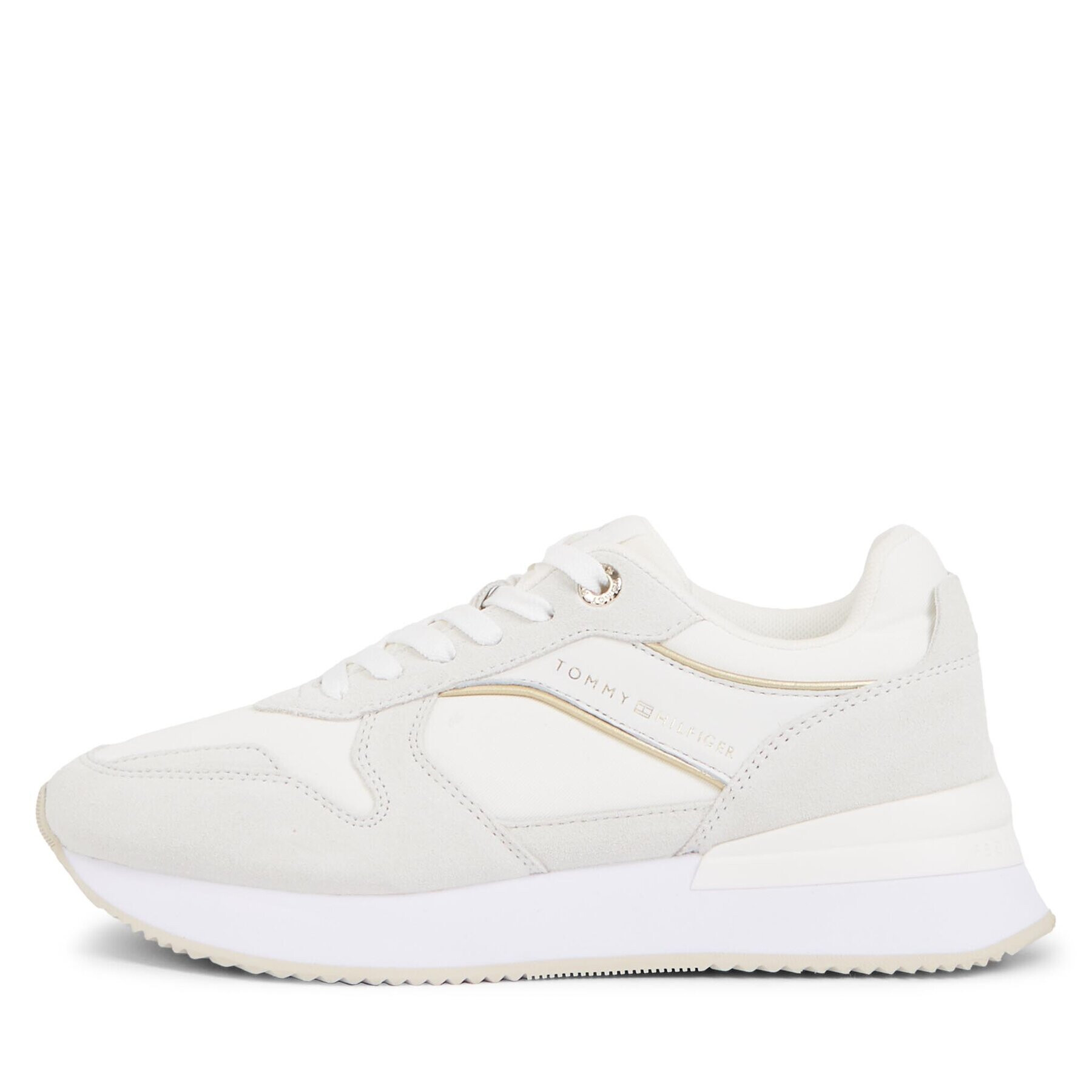 Tommy Hilfiger Сникърси Elevated Feminine Runner FW0FW07594 Бял - Pepit.bg
