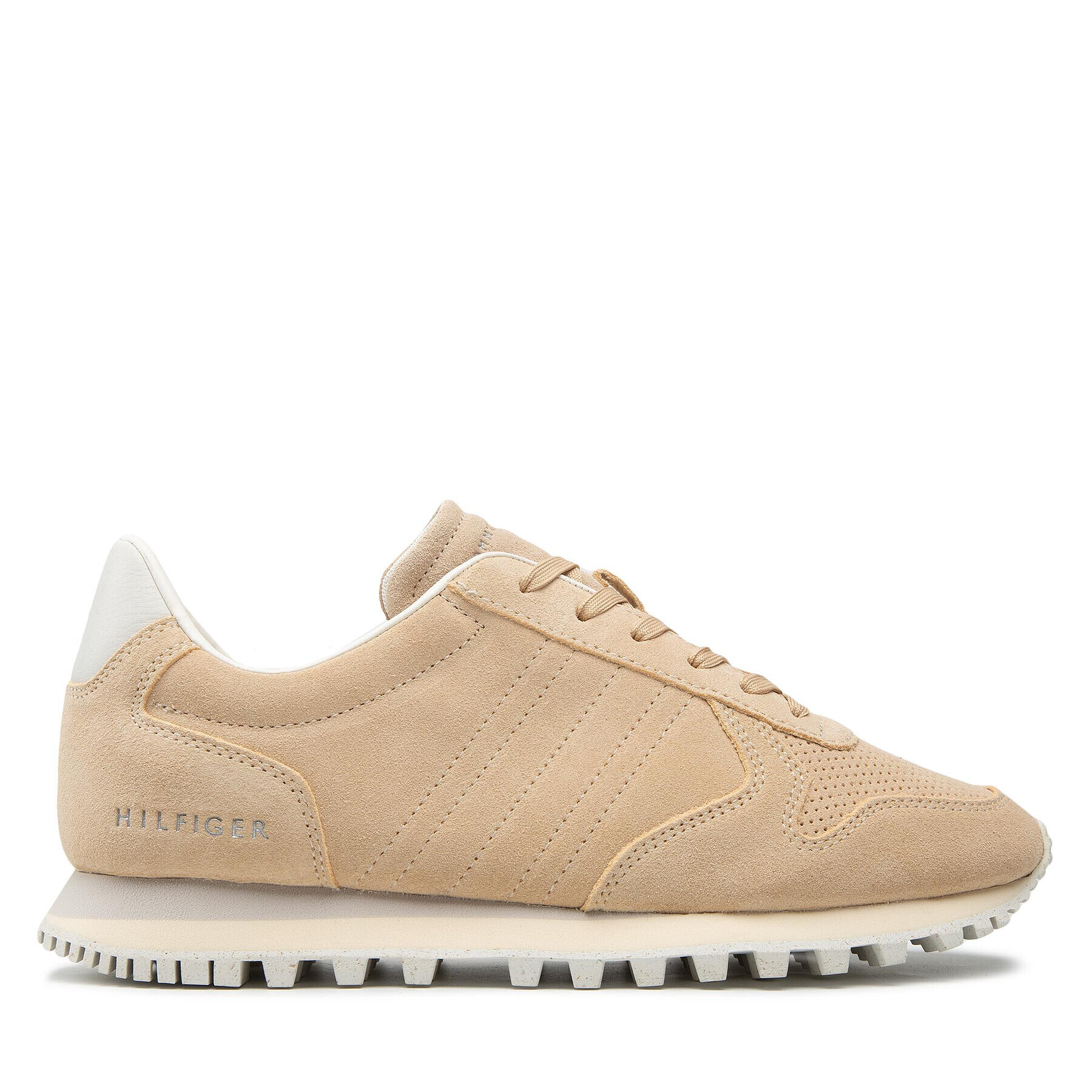 Tommy Hilfiger Сникърси Elevated Sustainable Runner FM0FM04133 Бежов - Pepit.bg