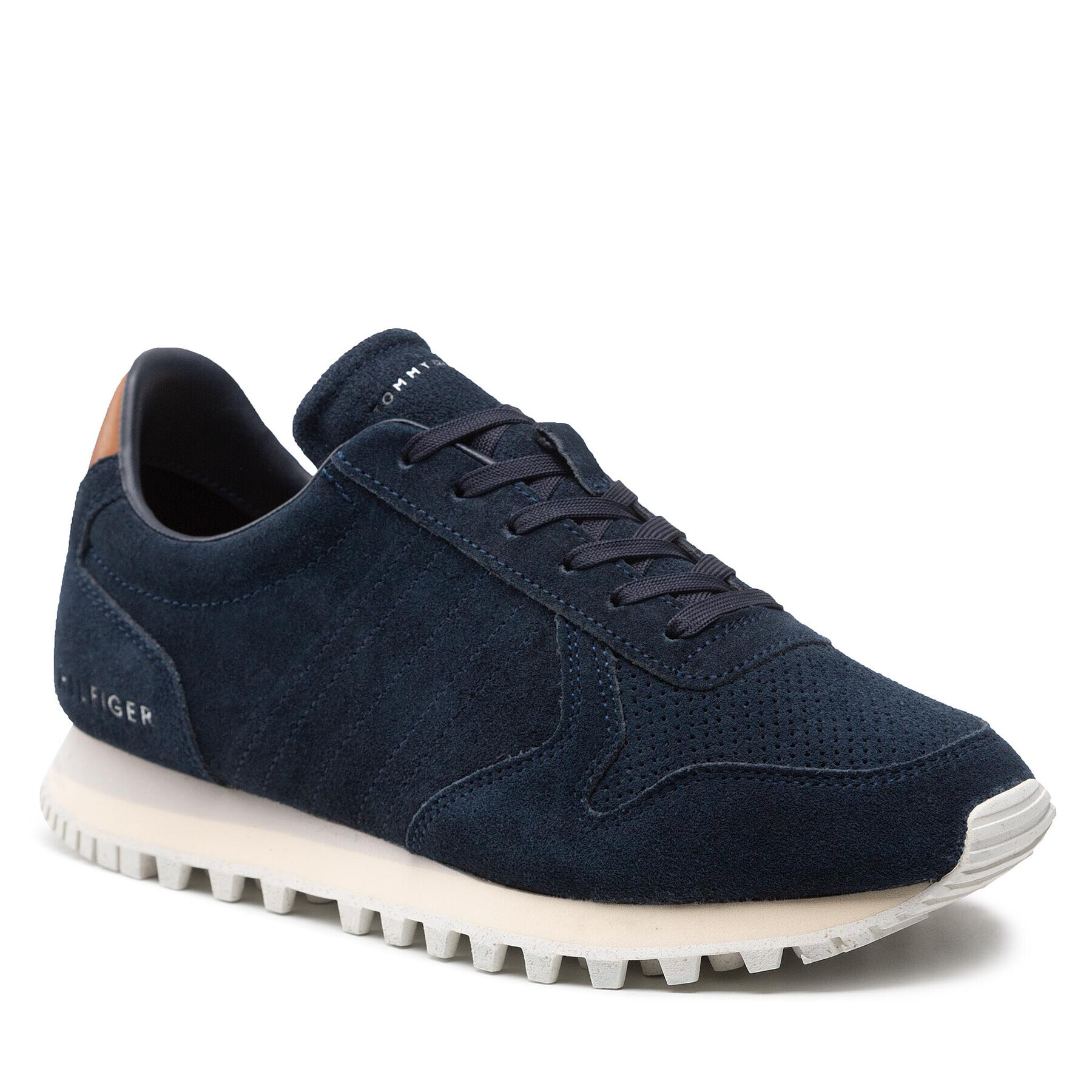 Tommy Hilfiger Сникърси Elevated Sustinable Runner FM0FM04133 Тъмносин - Pepit.bg