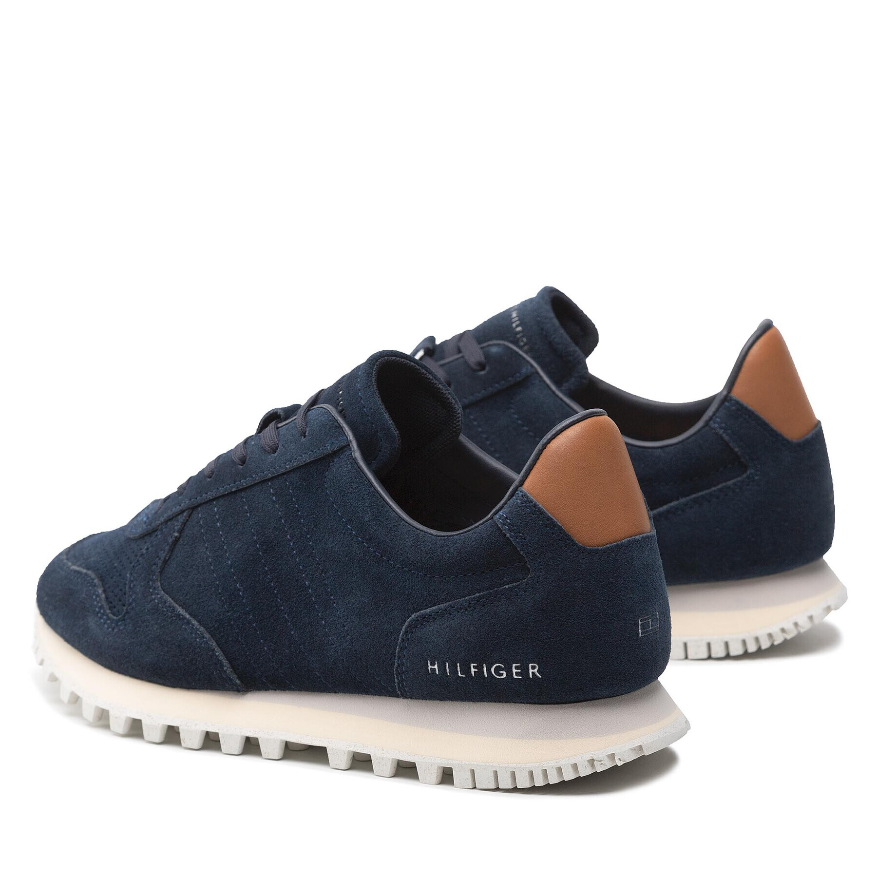 Tommy Hilfiger Сникърси Elevated Sustinable Runner FM0FM04133 Тъмносин - Pepit.bg