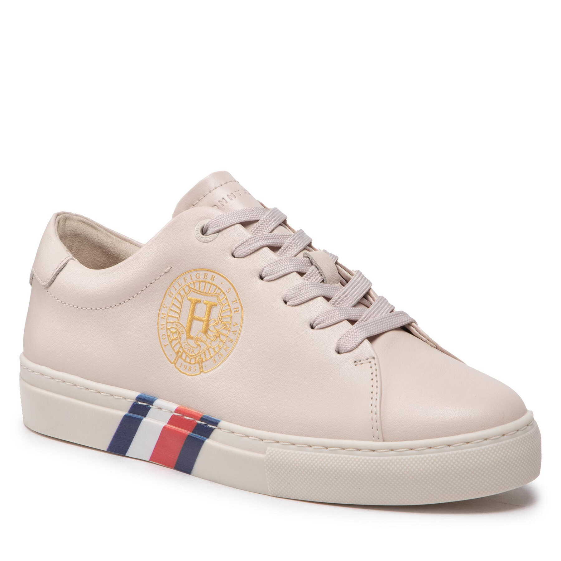 Tommy Hilfiger Сникърси Elevated Th Crest Sneaker FW0FW06591 Розов - Pepit.bg