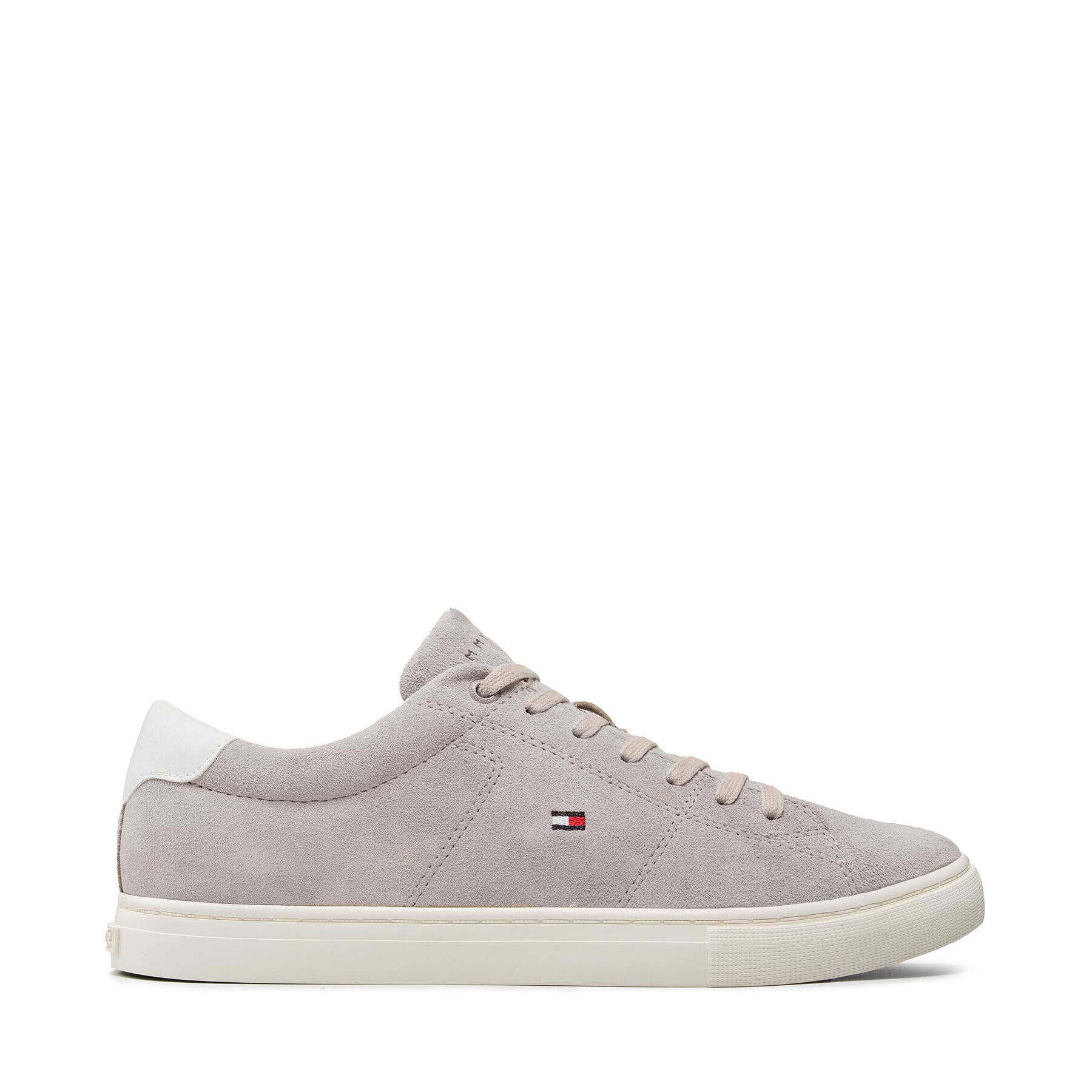 Tommy Hilfiger Сникърси Esential Suede Vilc Sneaker FM0FM03626 Сив - Pepit.bg