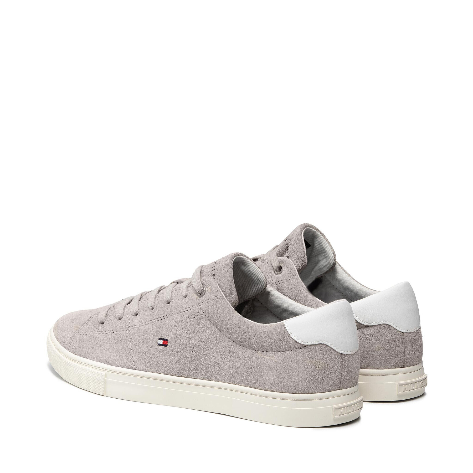 Tommy Hilfiger Сникърси Esential Suede Vilc Sneaker FM0FM03626 Сив - Pepit.bg