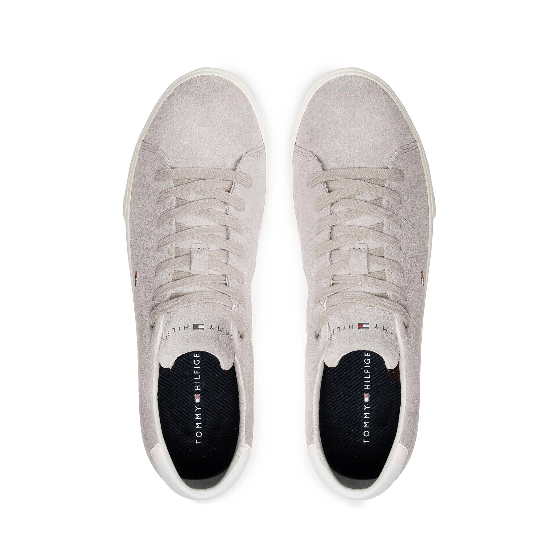 Tommy Hilfiger Сникърси Esential Suede Vilc Sneaker FM0FM03626 Сив - Pepit.bg