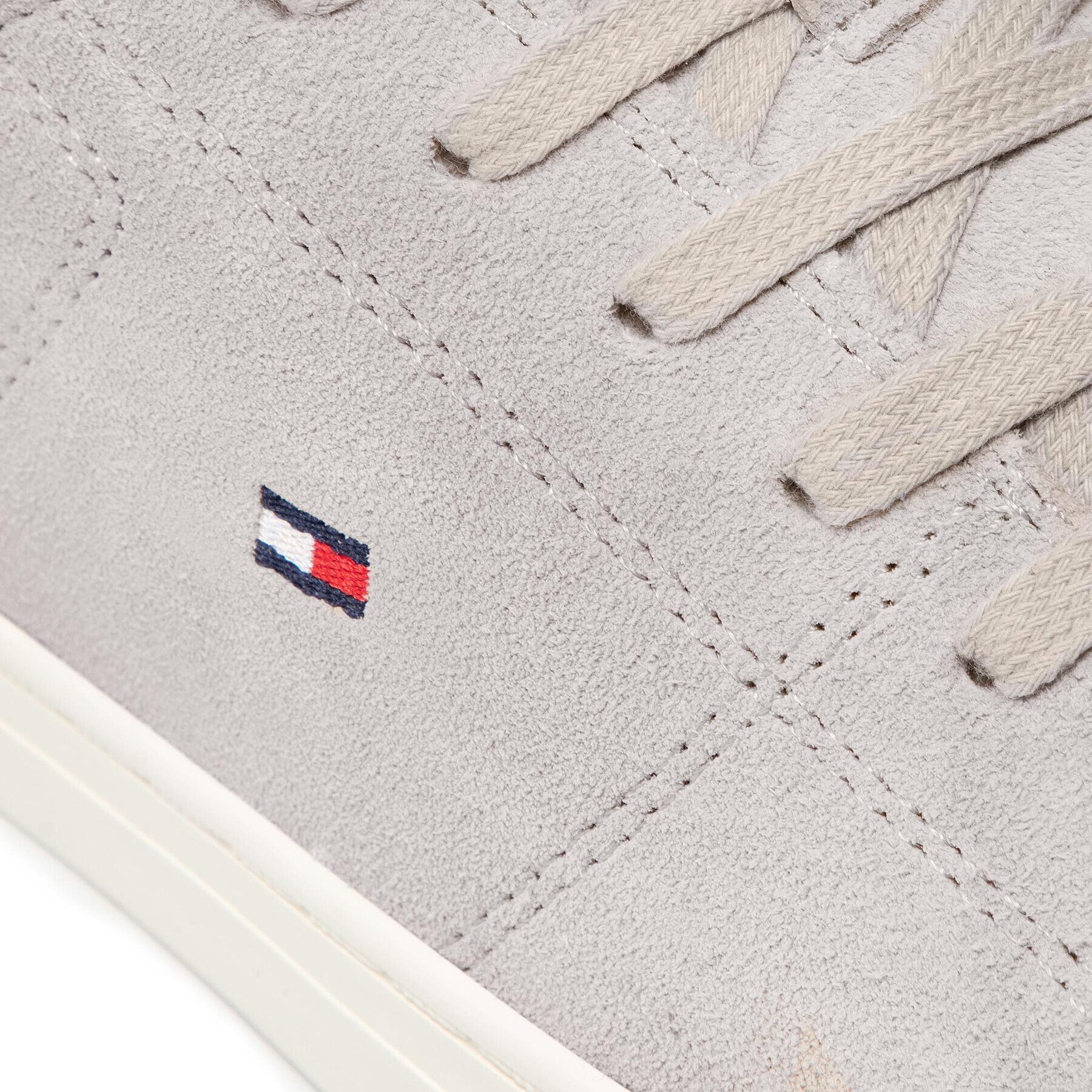 Tommy Hilfiger Сникърси Esential Suede Vilc Sneaker FM0FM03626 Сив - Pepit.bg