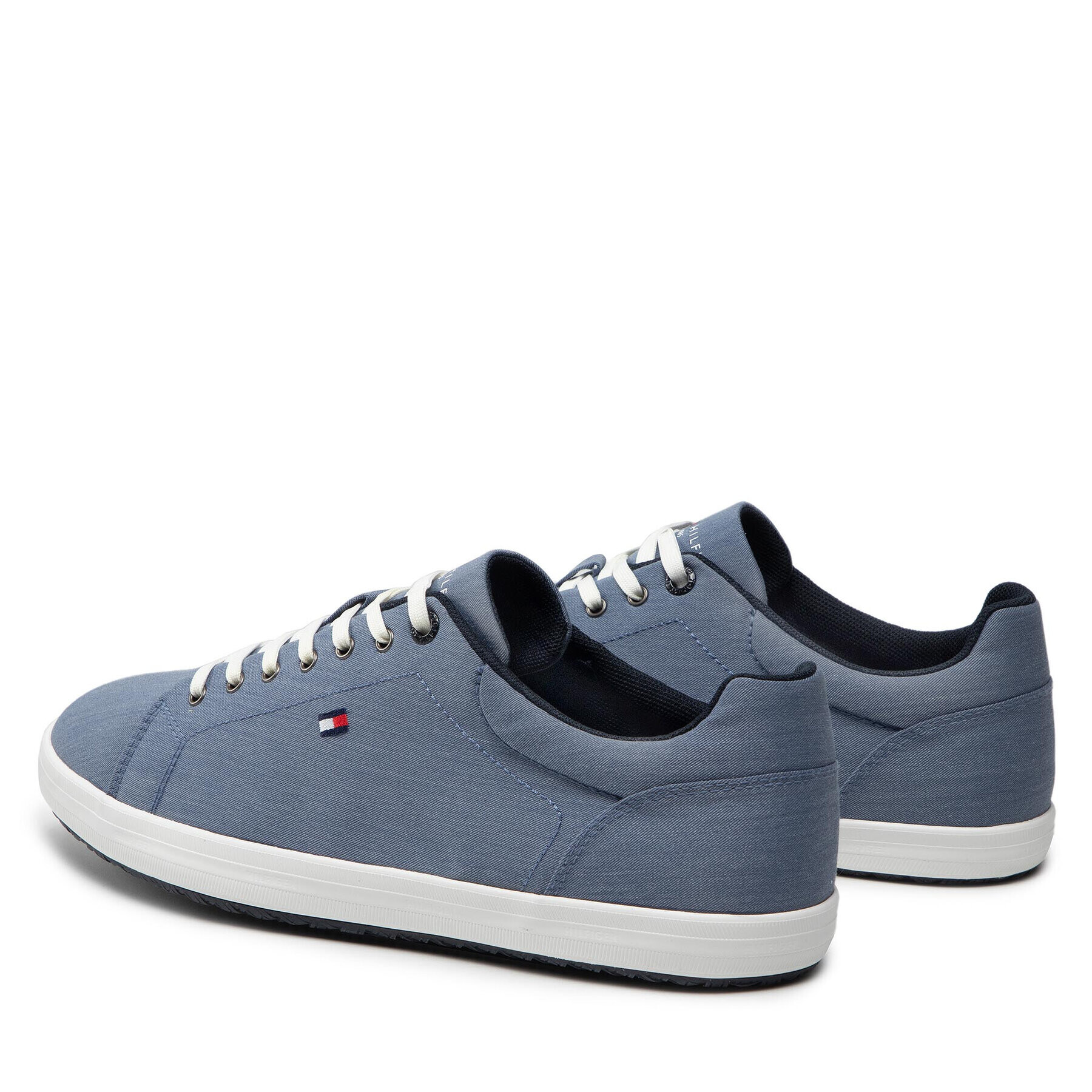 Tommy Hilfiger Сникърси Essential Chambray Vulc FM0FM03993 Син - Pepit.bg